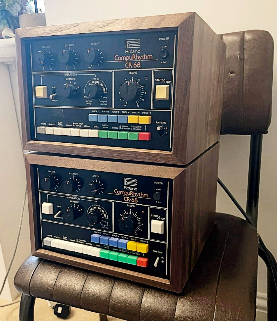 Roland CR-68 Solid Walnut Replacement Case