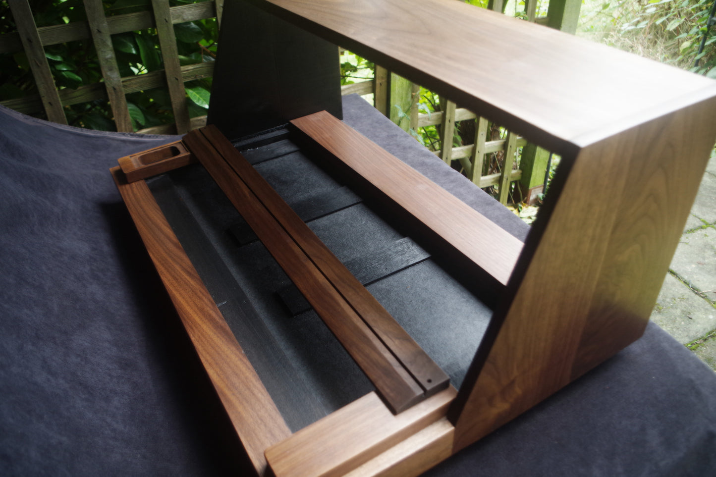 Korg PS 3100 Analog Synthesizer Solid American Walnut Wooden Case