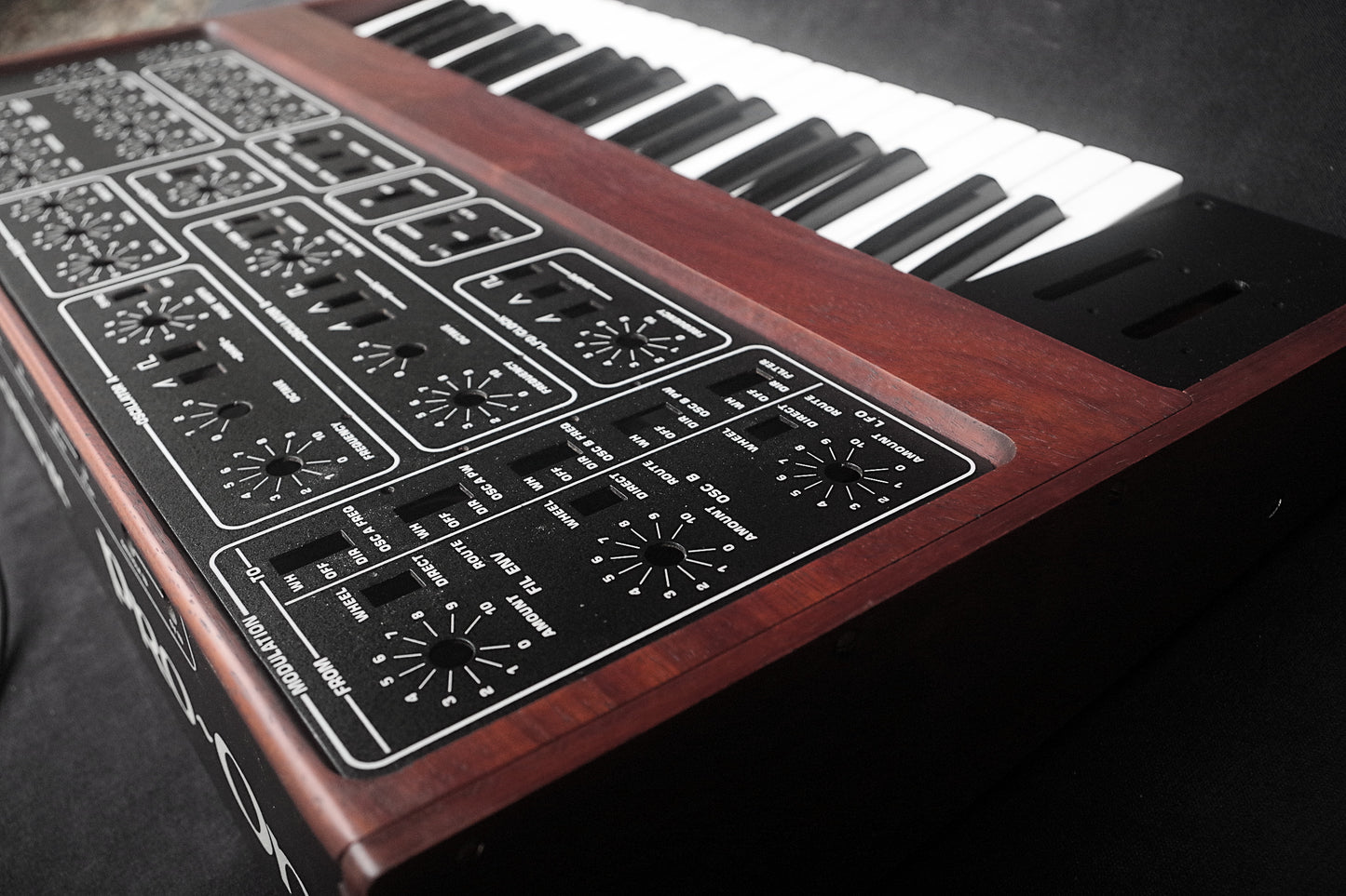 Wooden Case for Analog Sequential Circuits Pro One Fatar Keyboard Compatible