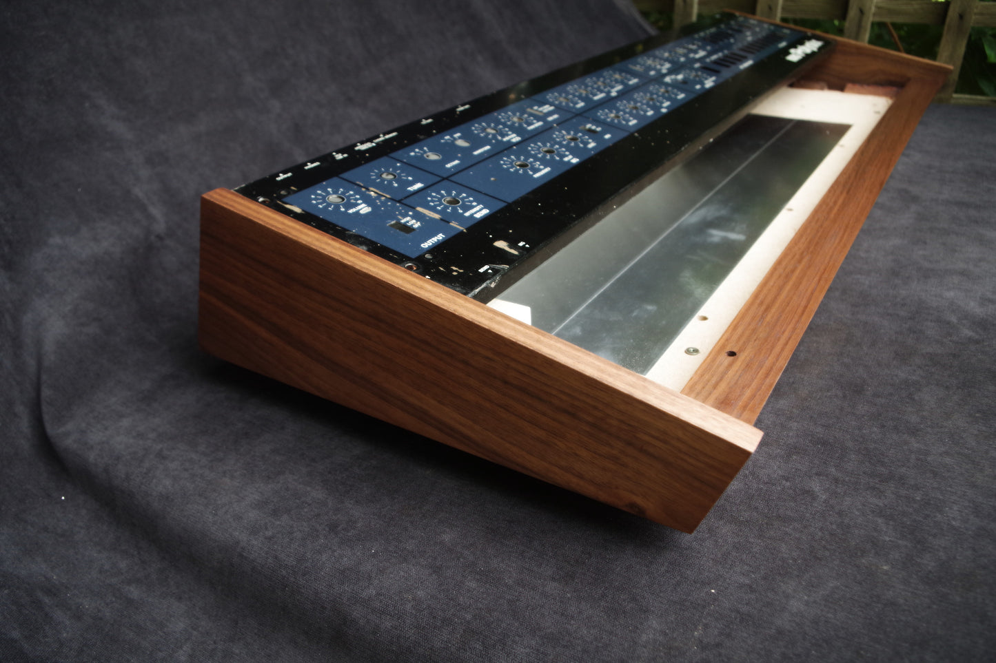 Custom Wooden Case Korg Polysix Analog Synthesizer American Walnut