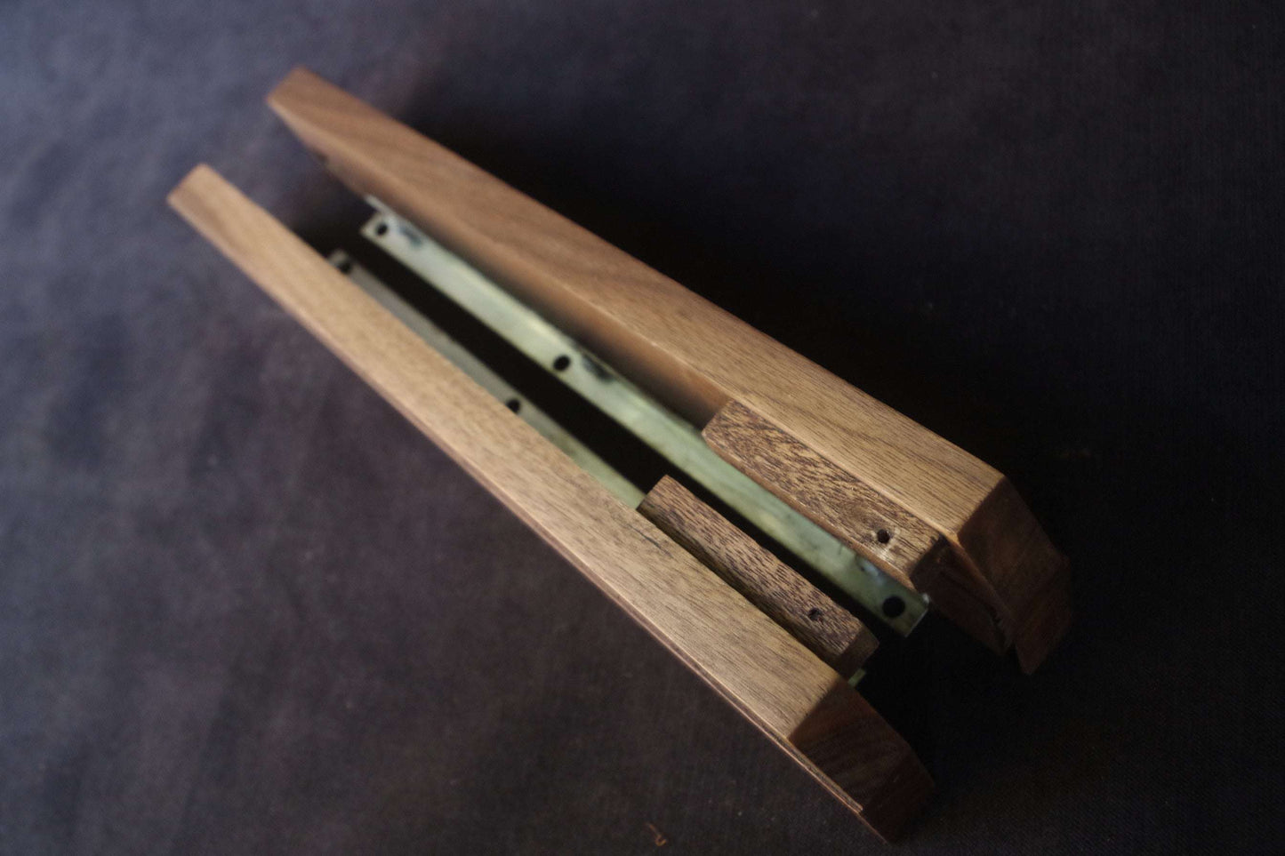 Wood ends for Yamaha DX7 DX9 synthesizer Side panels End caps