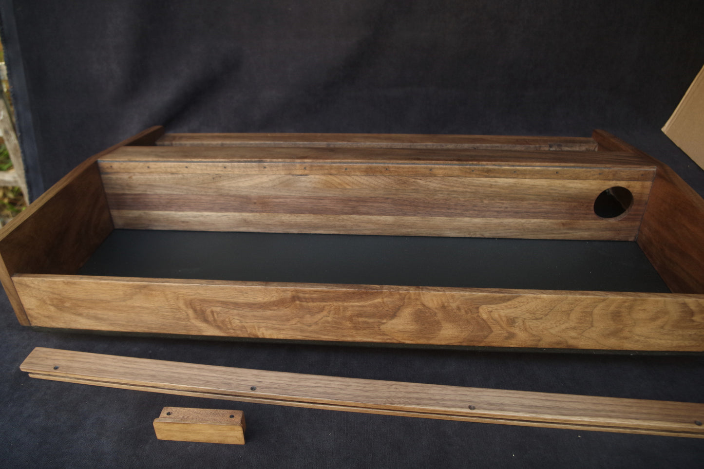 Premium American Walnut Wooden Case for Moog Minimoog Model D Crafted for Elegance & Durability