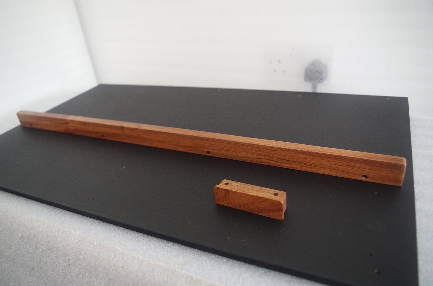 Handcrafted Rosewood Case for Vintage Moog Minimoog Model D with Black Base