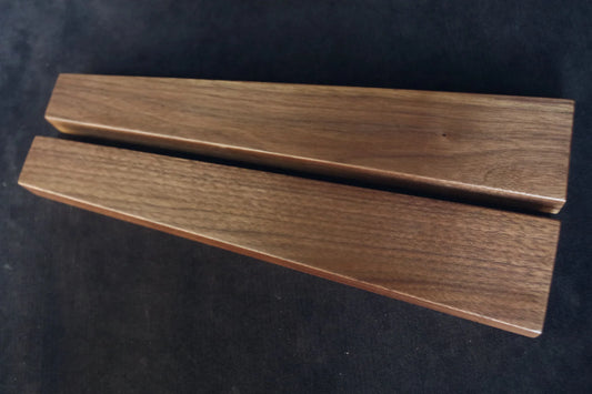 Akai AX 60 synthesizer Side Panels Wooden Ends Walnut Wood