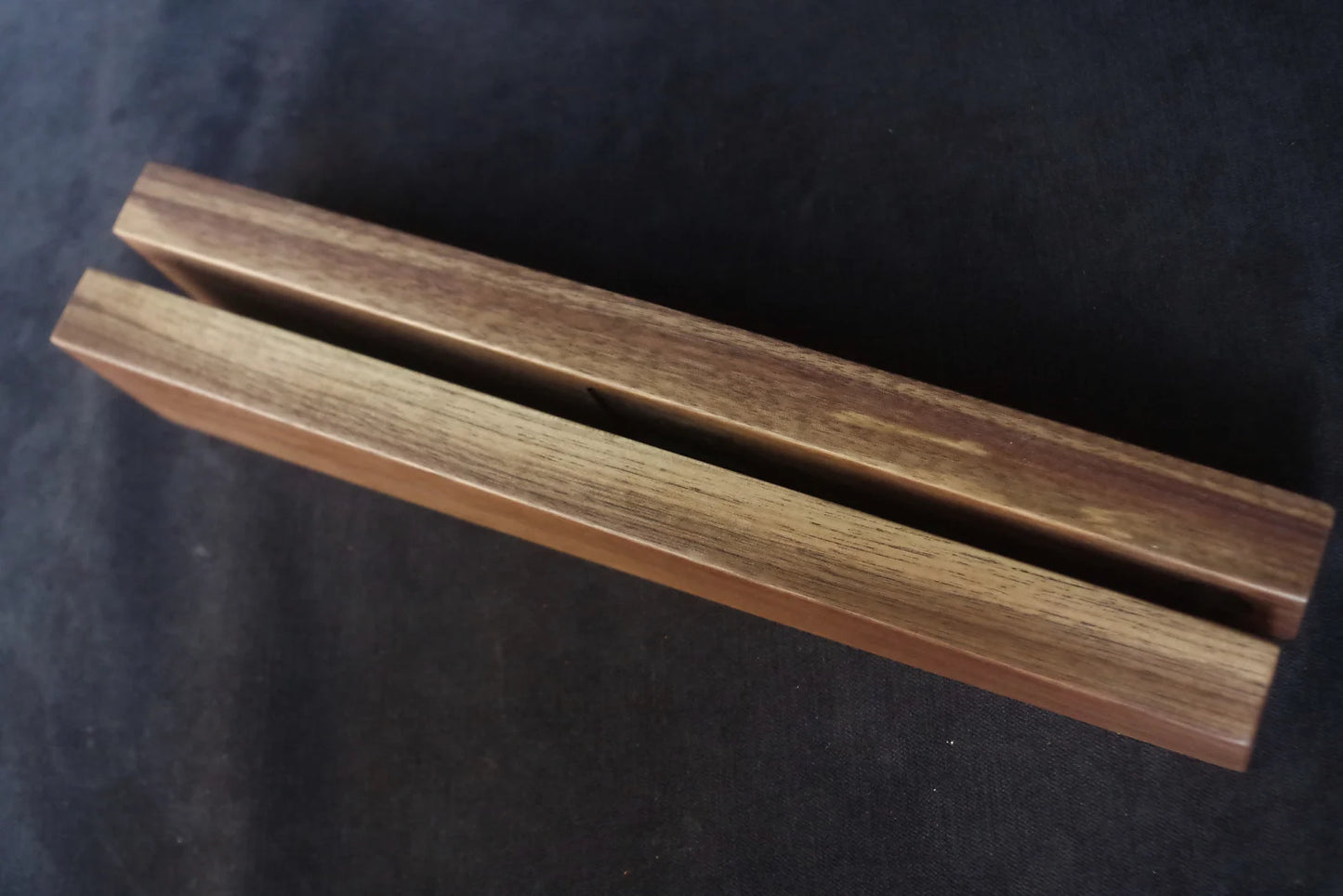Akai AX 60 synthesizer Side Panels Wooden Ends Walnut Wood