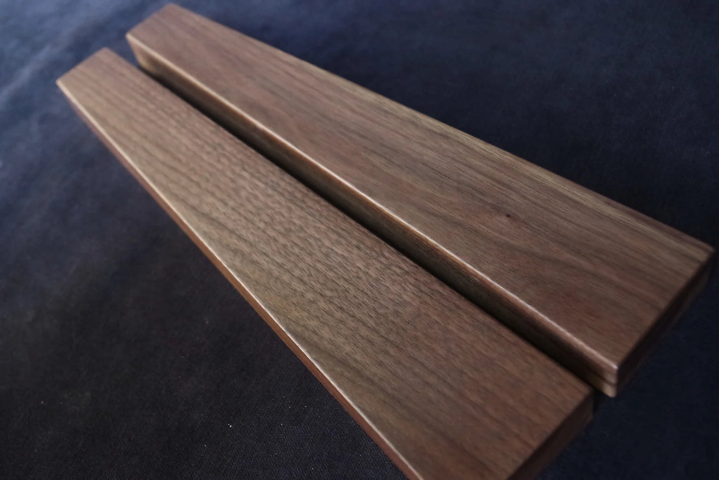 Akai AX 60 synthesizer Side Panels Wooden Ends Walnut Wood