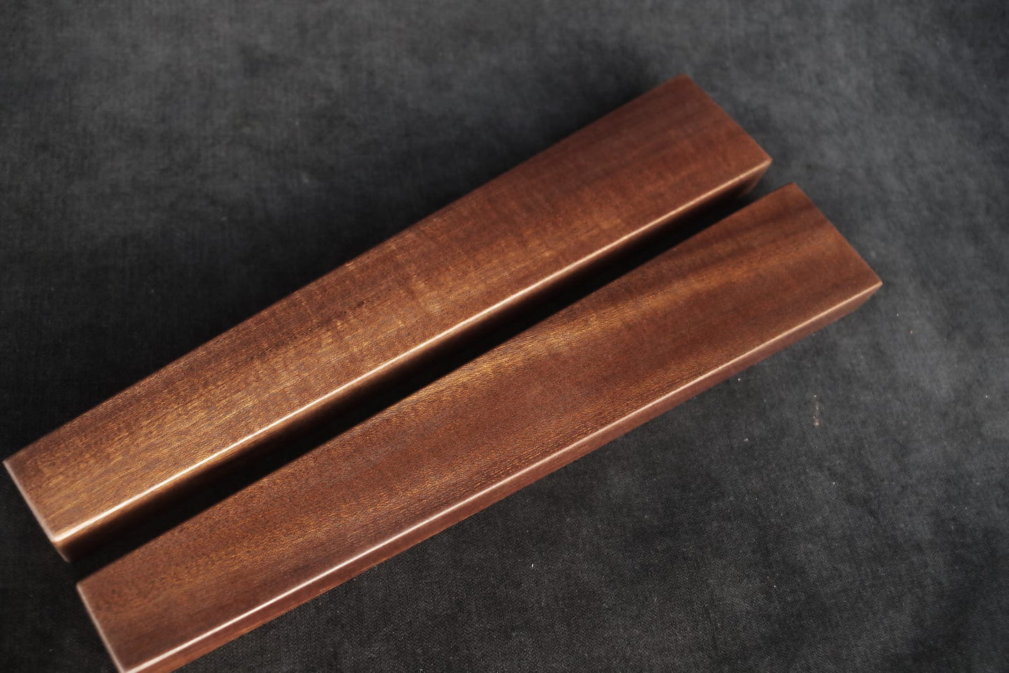 Akai AX 60 synthesizer Side Panels Wooden Ends Mahogany Wood