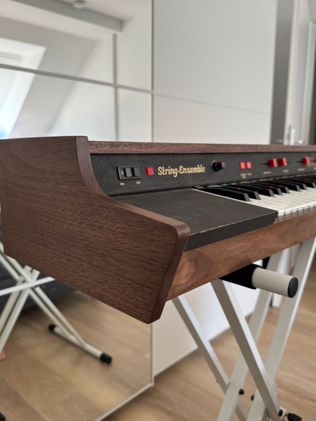 Arp Solina Eminent String Ensemble Analog Wooden Case American Walnut