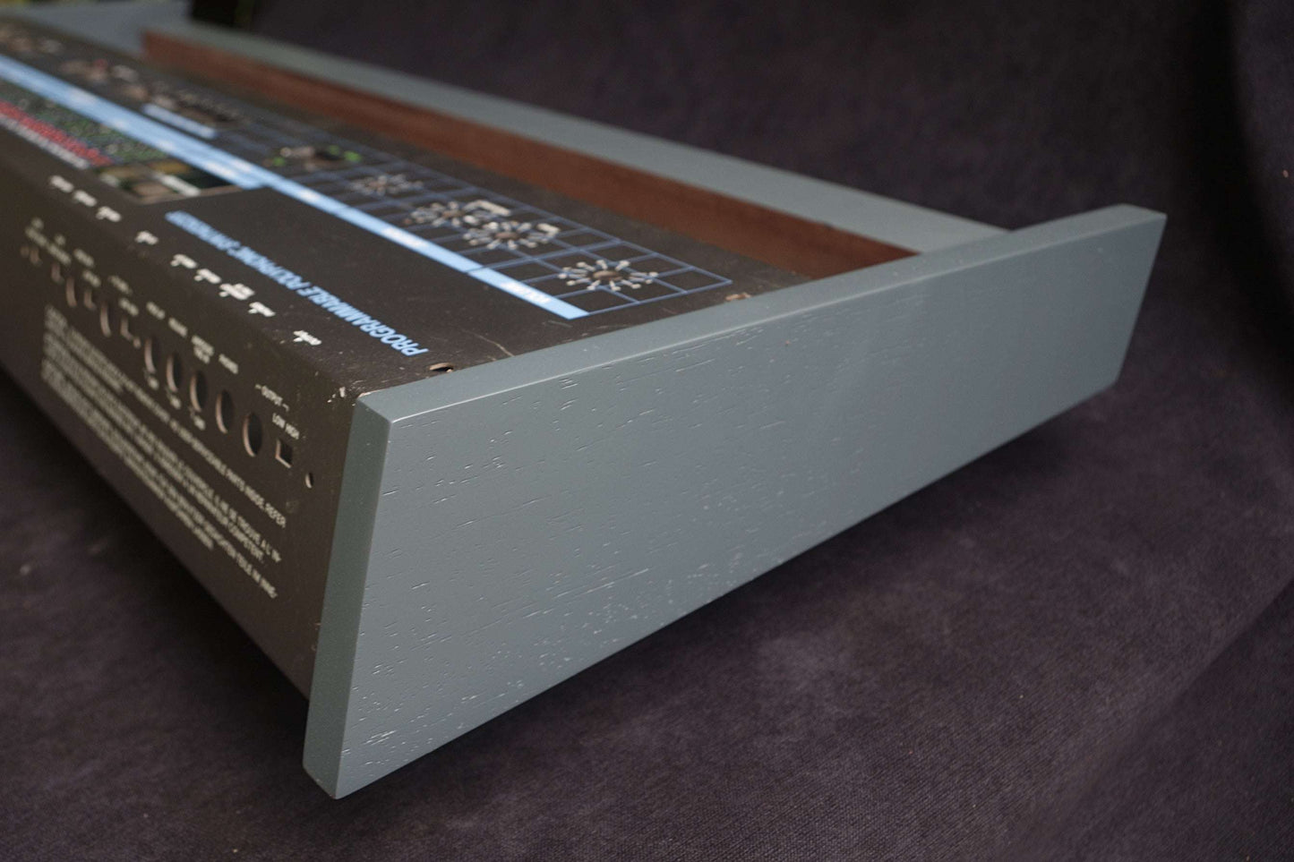 Korg Poly 61 Poly61 Wooden Case Analog Synthesizer African Sapele Gray Color