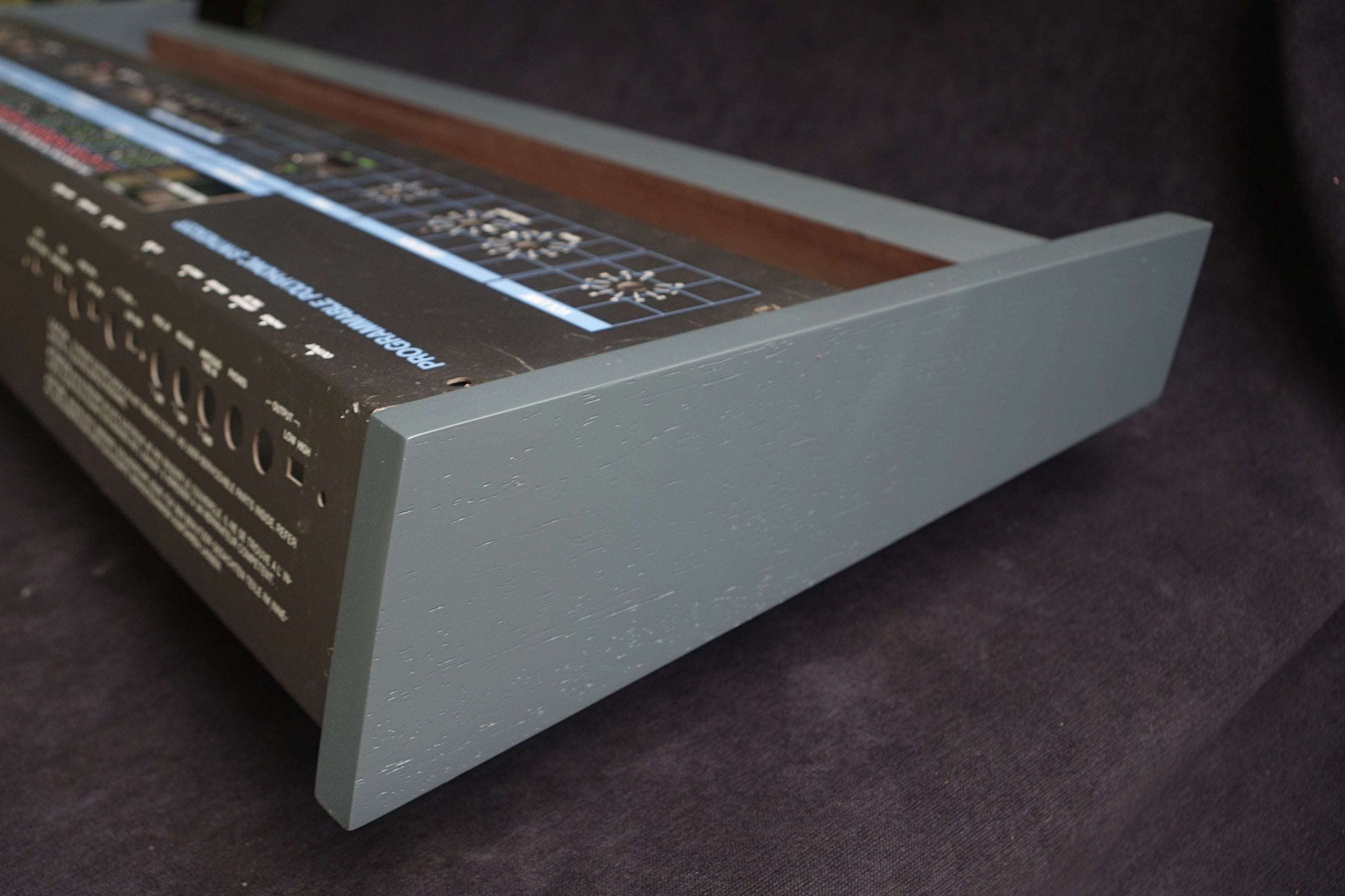 Korg Poly 61 Poly61 Wooden Case Analog Synthesizer African Sapele Gray Color