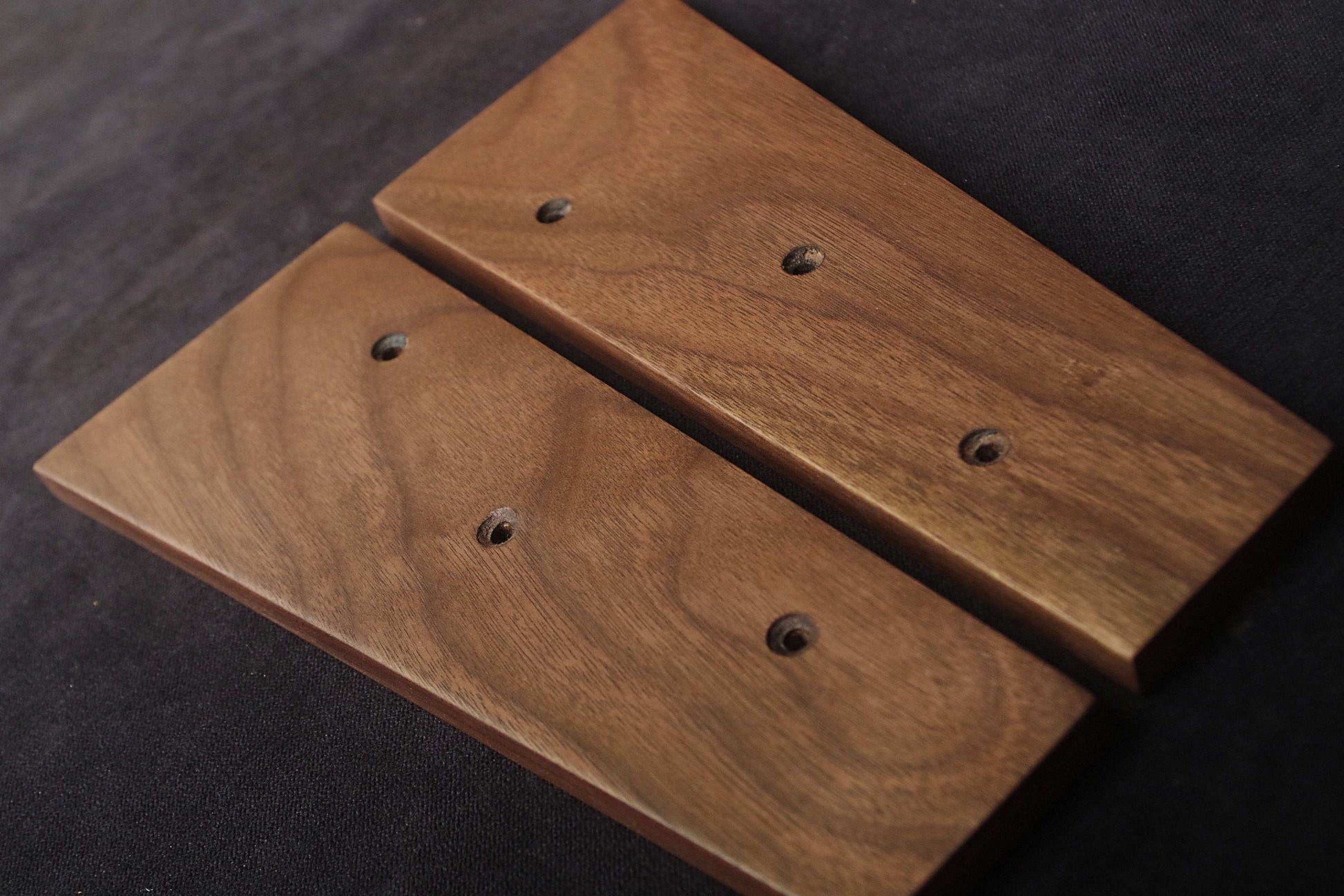 Sequential Circuits Drumtraks Custom Wooden Side Panels American Walnut Wood