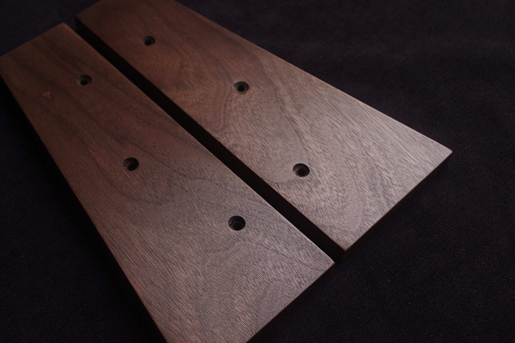 Sequential Circuits Drumtraks Custom Wooden Side Panels American Walnut Wood