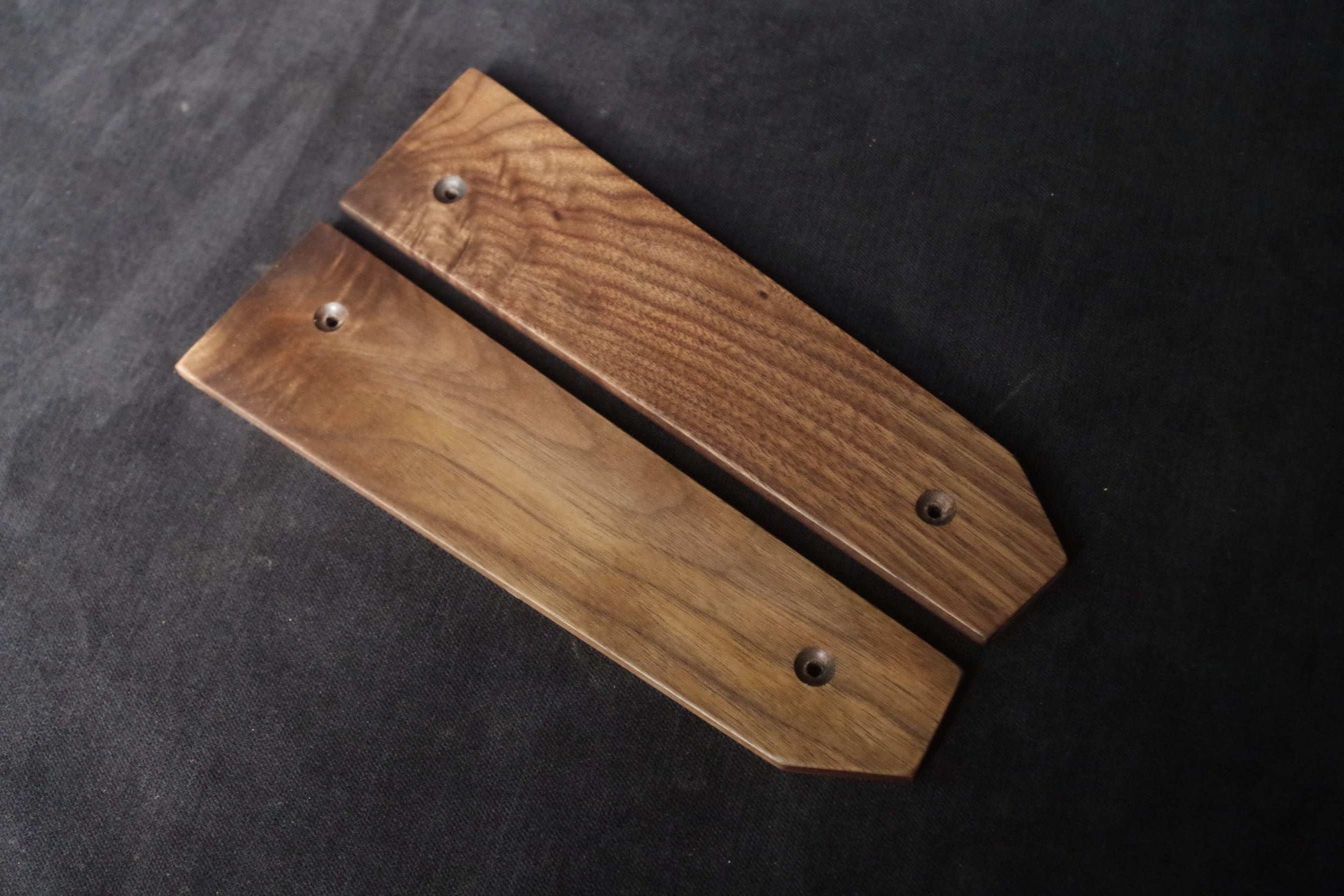 Korg Microkorg Synthesizer Wooden Ends Side Panels Walnut Wood