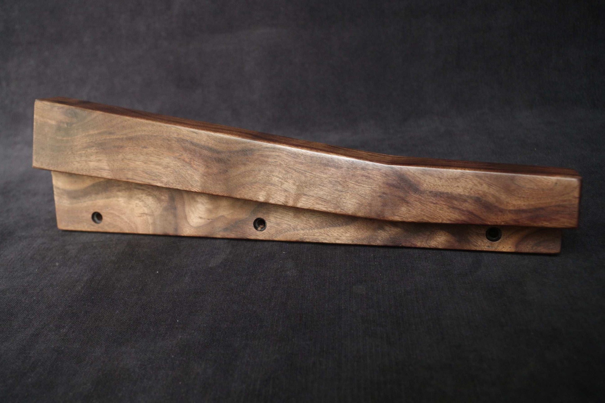 Oberheim Matrix 6 analog synthesizer walnut wooden side panels