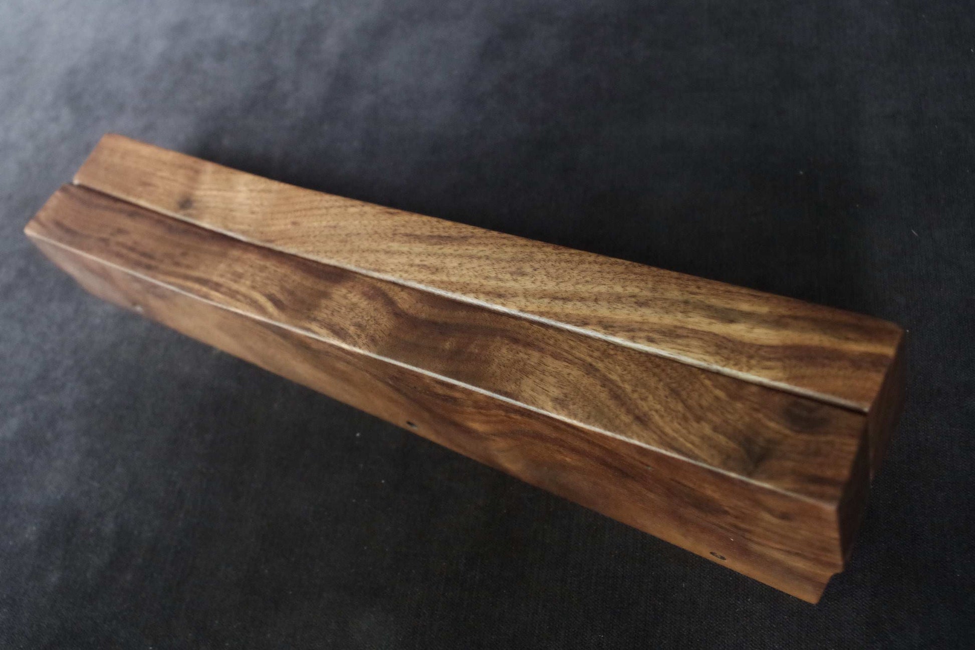 Oberheim Matrix 6 analog synthesizer walnut wooden side panels