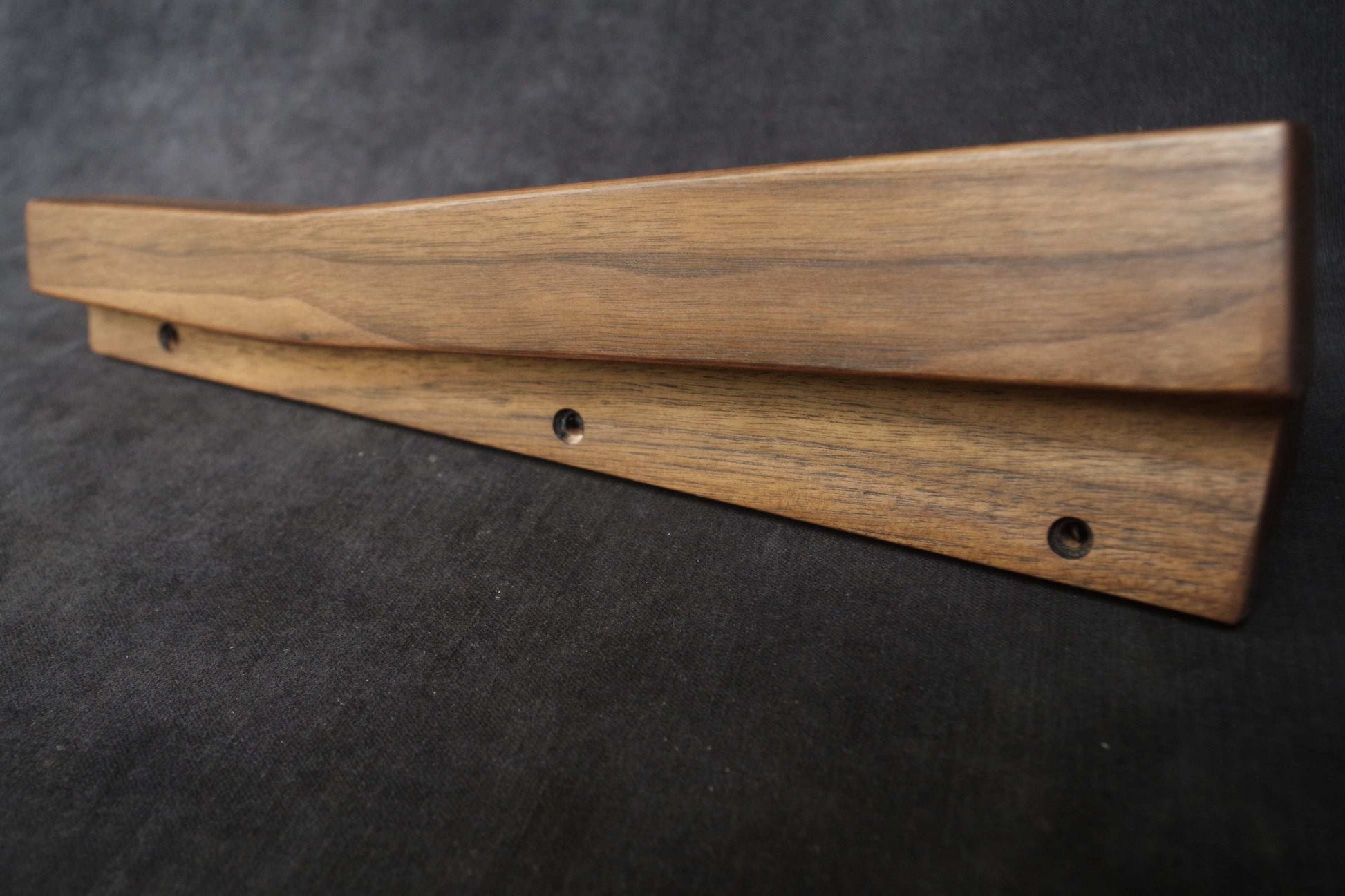 Oberheim Matrix 6 analog synthesizer walnut wooden side panels