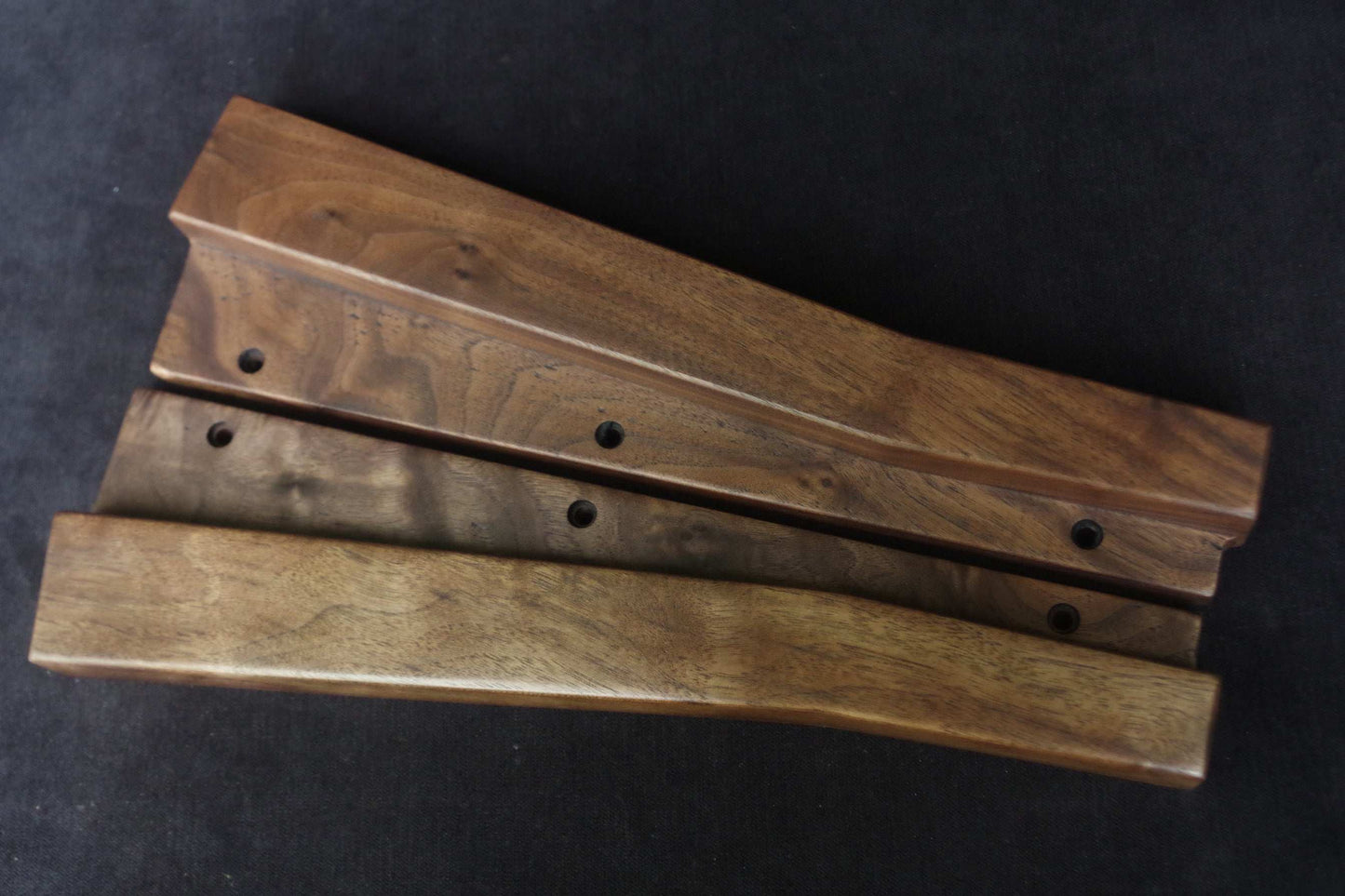 Oberheim Matrix 6 analog synthesizer walnut wooden side panels