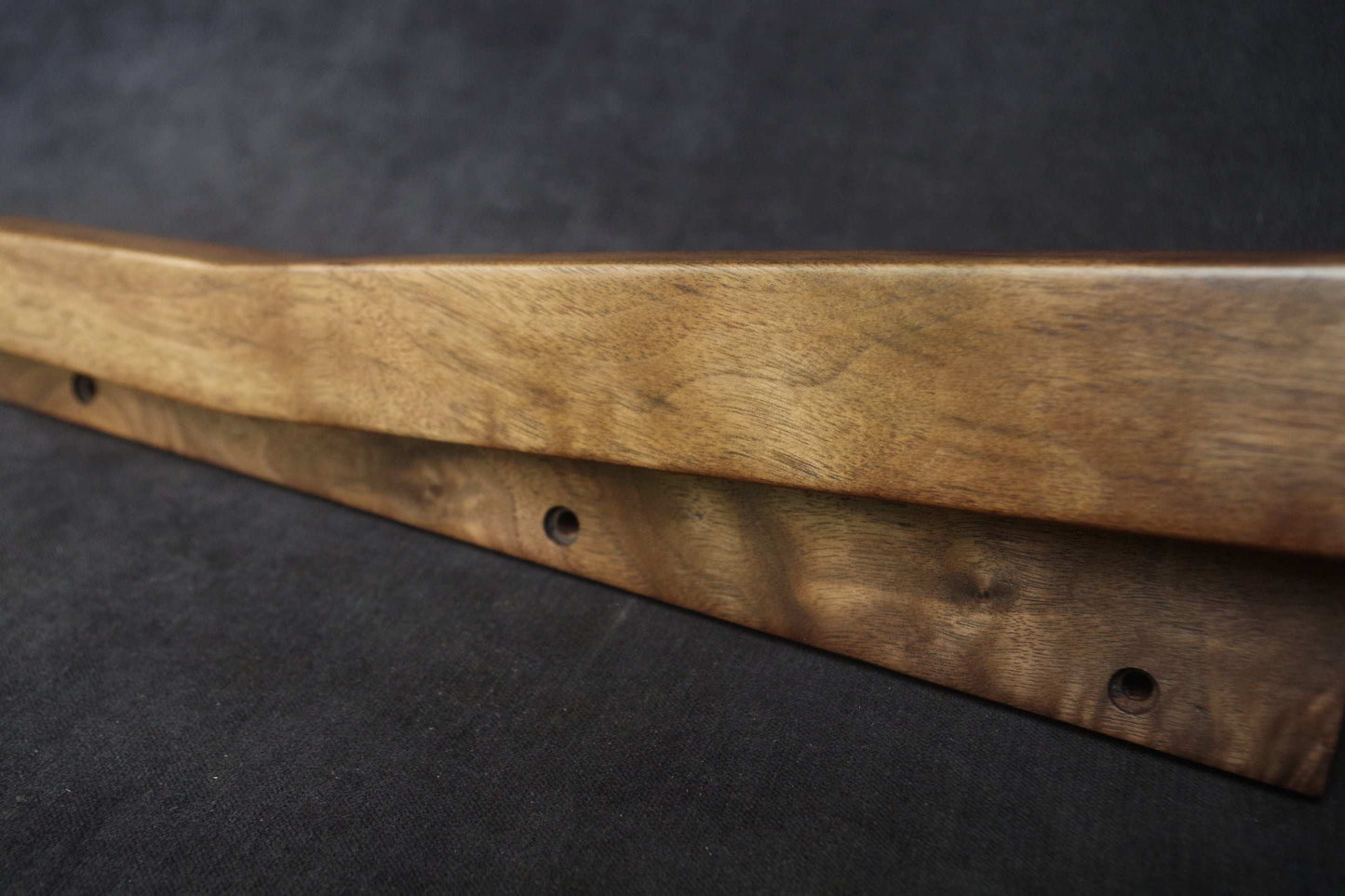 Oberheim Matrix 6 analog synthesizer walnut wooden side panels