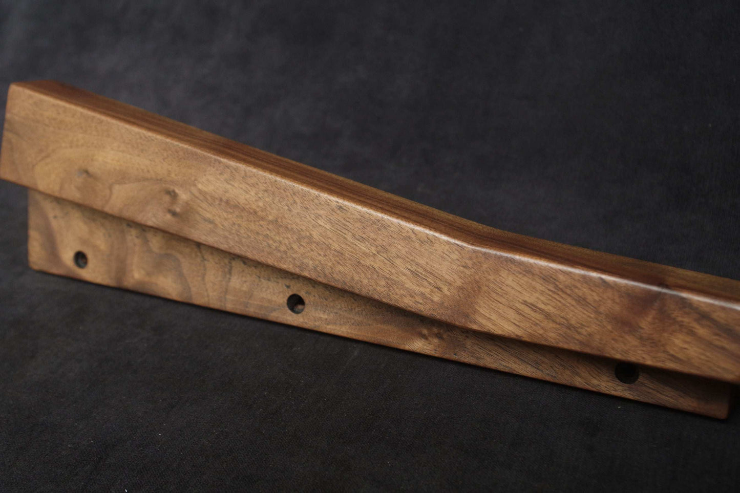 Oberheim Matrix 6 analog synthesizer walnut wooden side panels