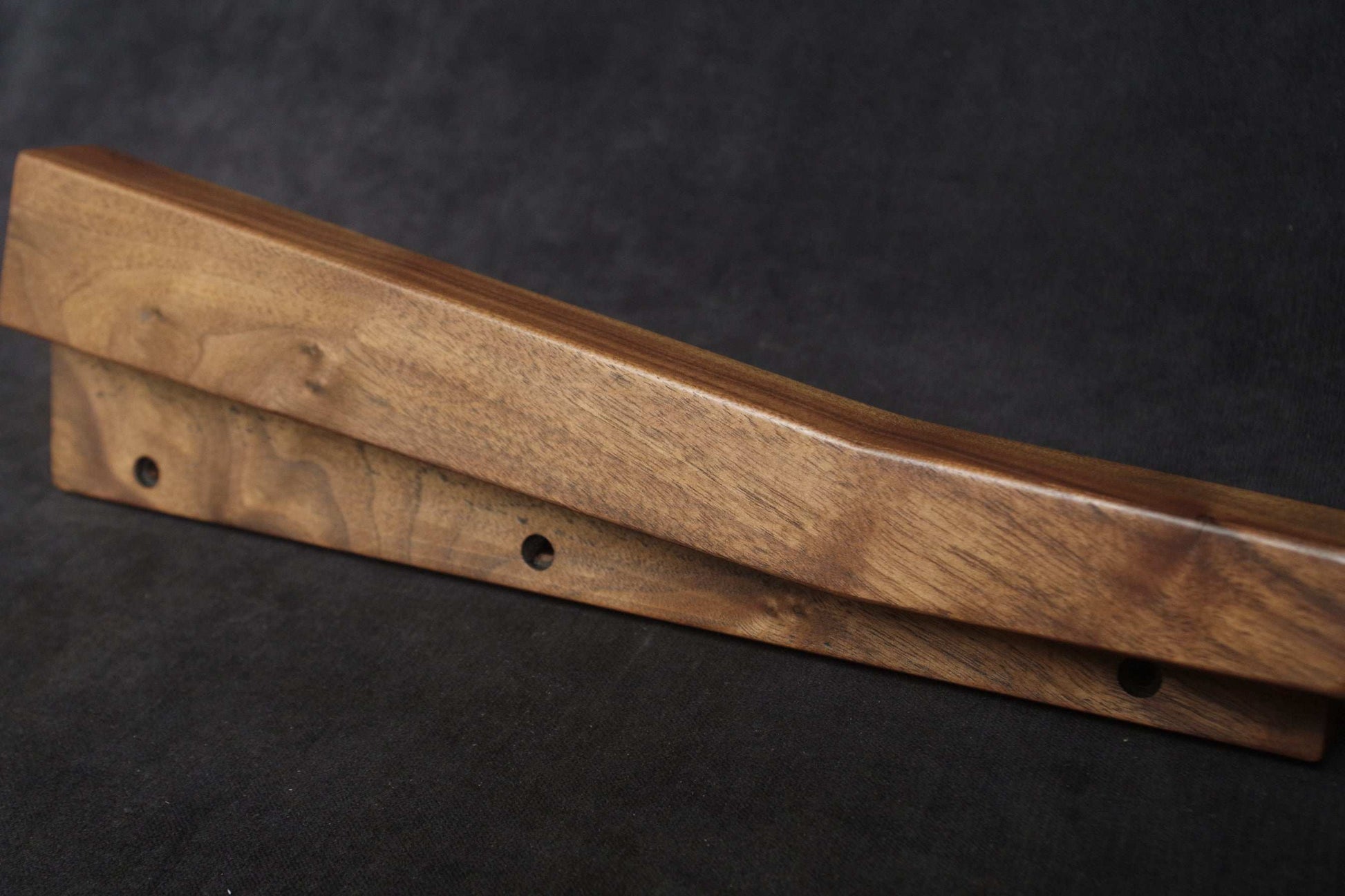 Oberheim Matrix 6 analog synthesizer walnut wooden side panels