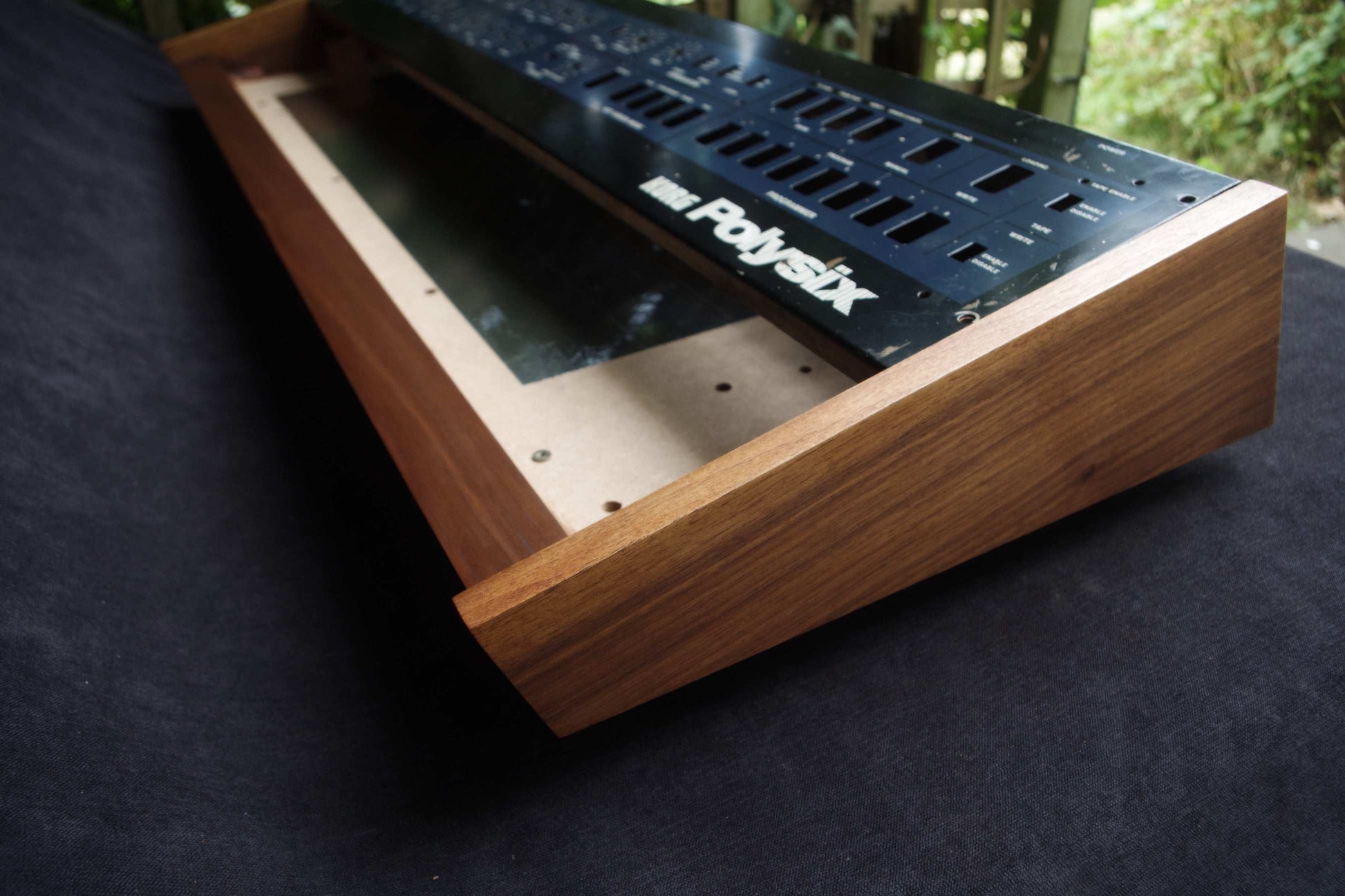 Custom Wooden Case Korg Polysix Analog Synthesizer American Walnut