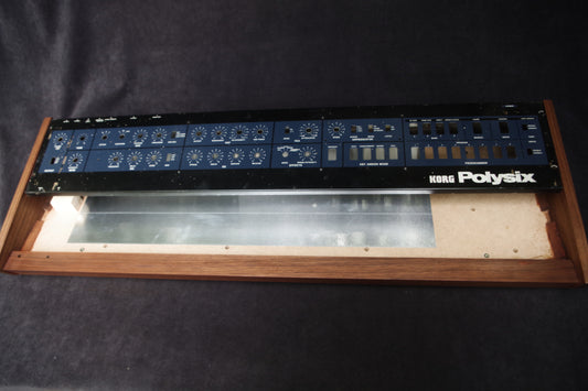 Custom Wooden Case Korg Polysix Analog Synthesizer American Walnut