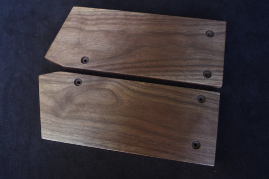 Korg MiniKorg 700 Walnut Side Panels  Handcrafted Wooden Cheeks for Analog Synthesizer