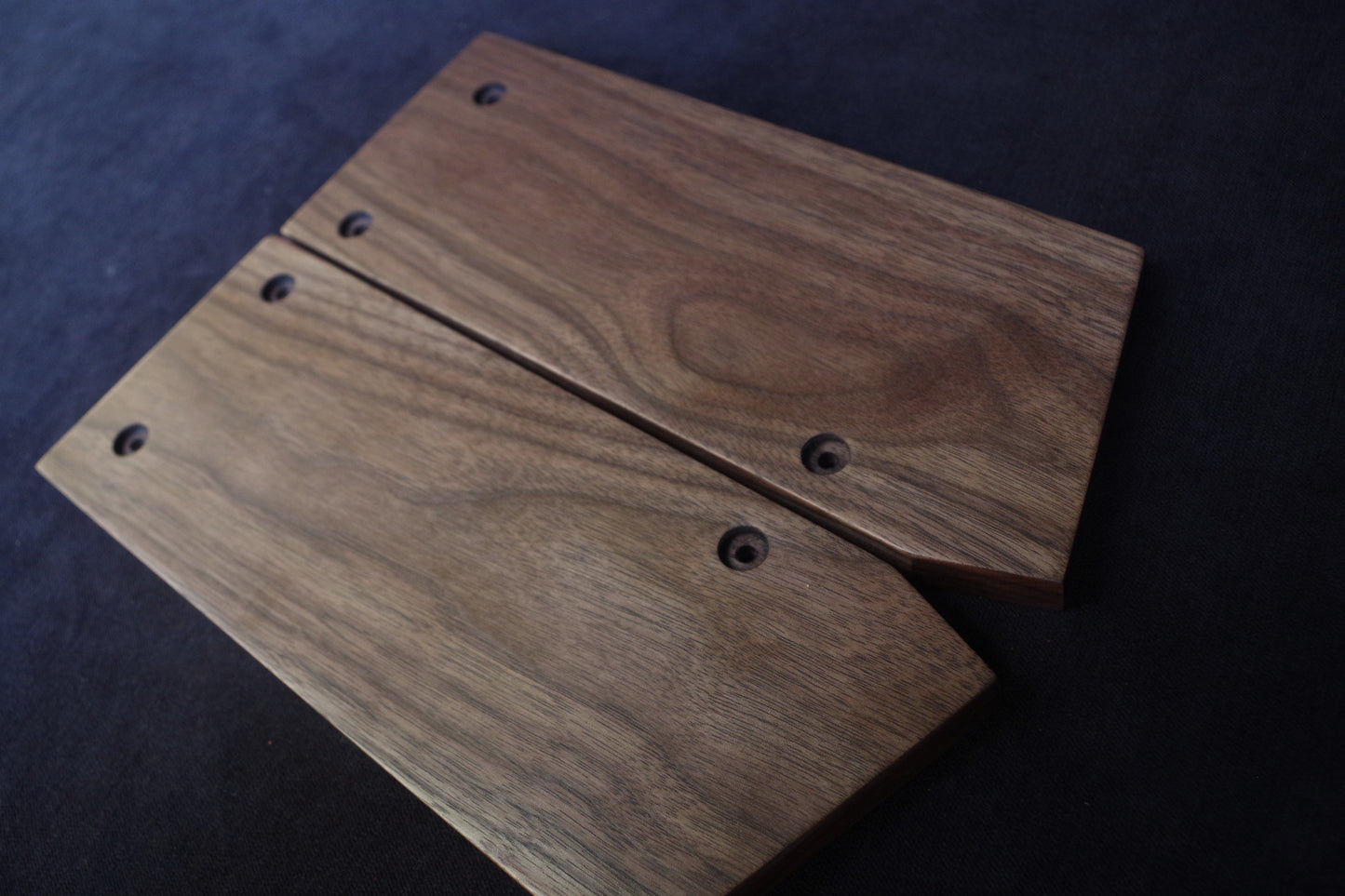 Korg MiniKorg 700 Walnut Side Panels  Handcrafted Wooden Cheeks for Analog Synthesizer
