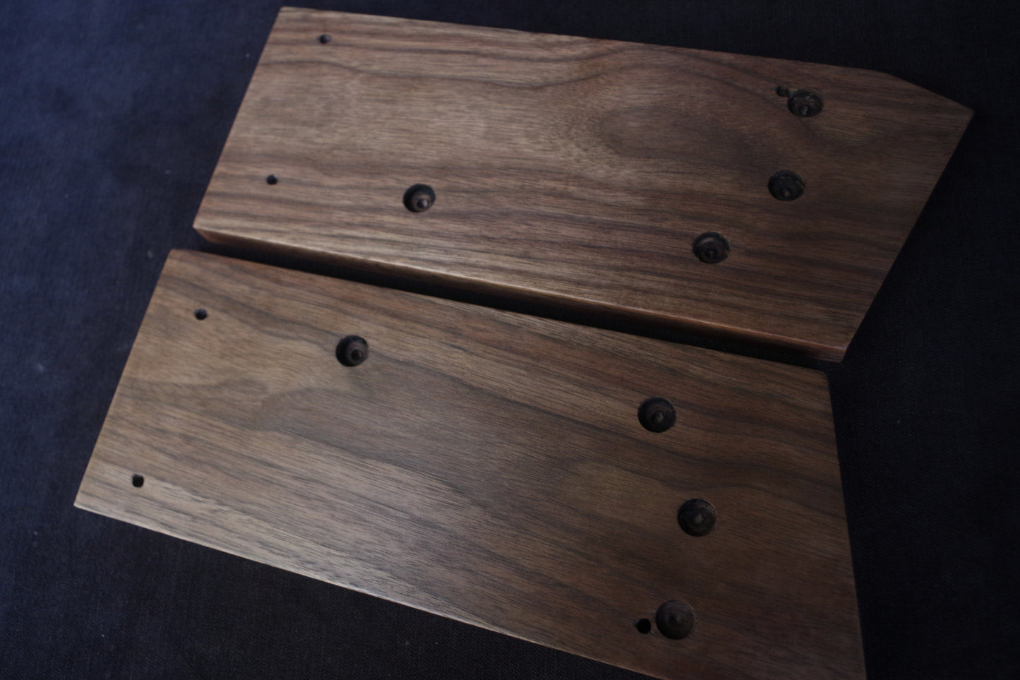 Korg MiniKorg 700 Walnut Side Panels  Handcrafted Wooden Cheeks for Analog Synthesizer