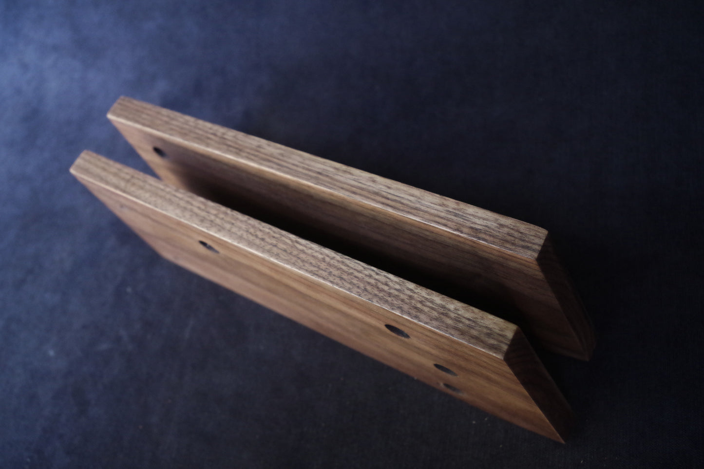 Korg MiniKorg 700 Walnut Side Panels  Handcrafted Wooden Cheeks for Analog Synthesizer