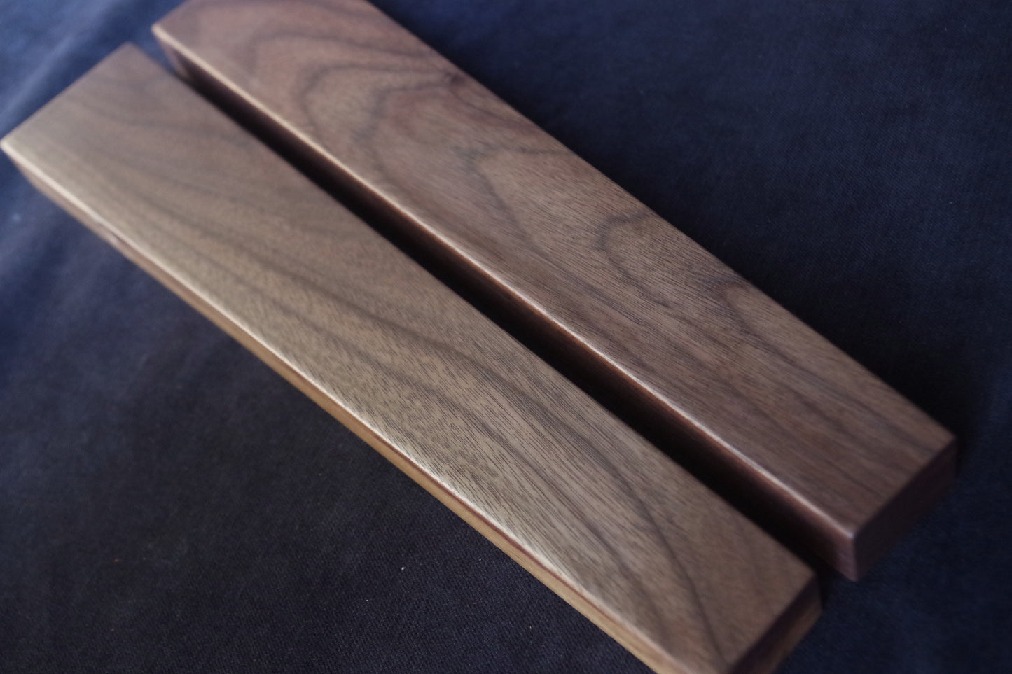 Yamaha DX5 walnut side panels and Akai AX60 walnut side panels