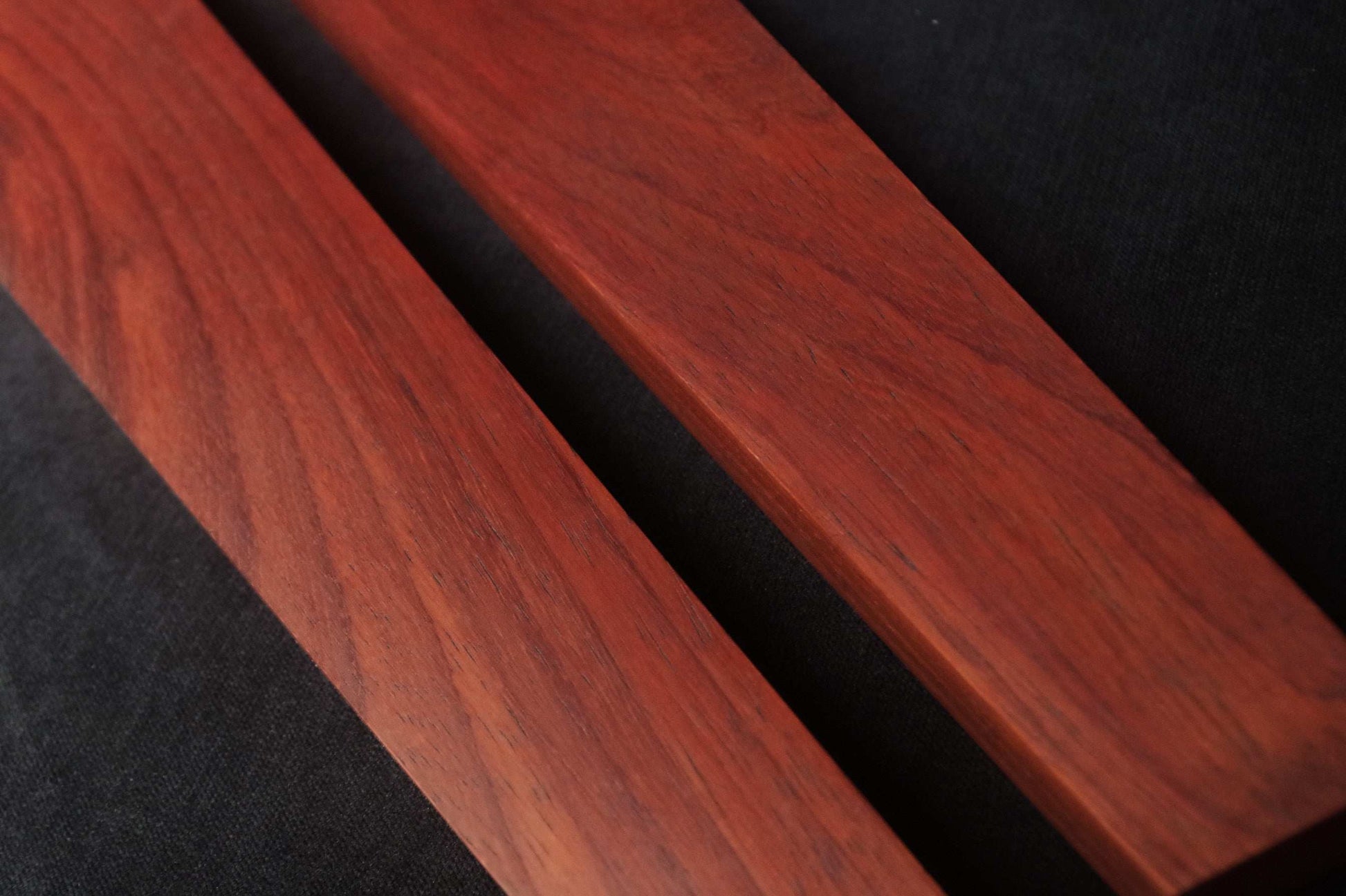 Yamaha DX5 Wooden Side Panels Exotic Padauk Wood