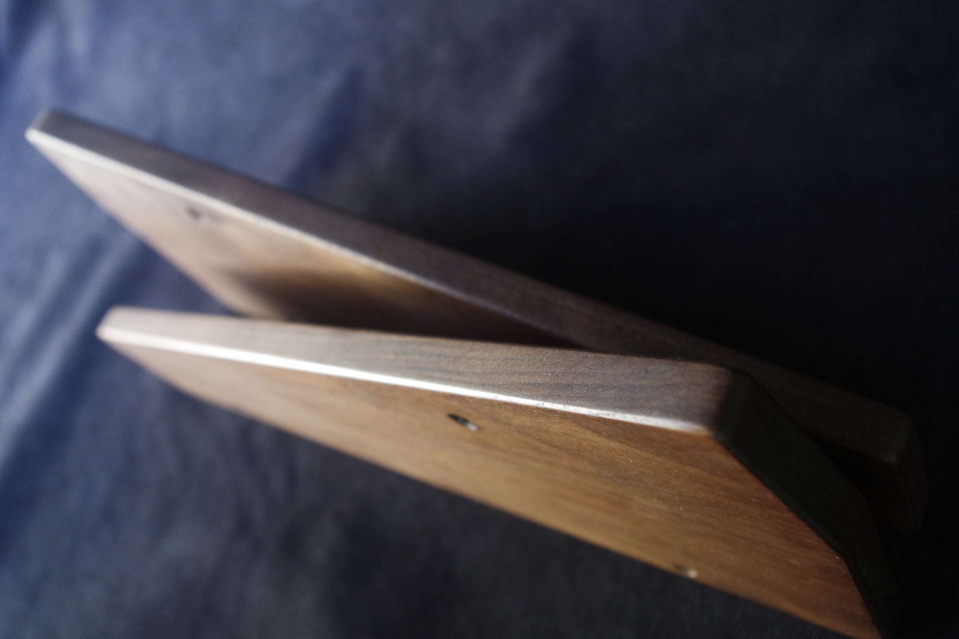 Oberheim Xpander Walnut Side Panels / Cheeks – Handcrafted Analog Synth Replacement Oberheim Xpander Wooden Ends american Walnut