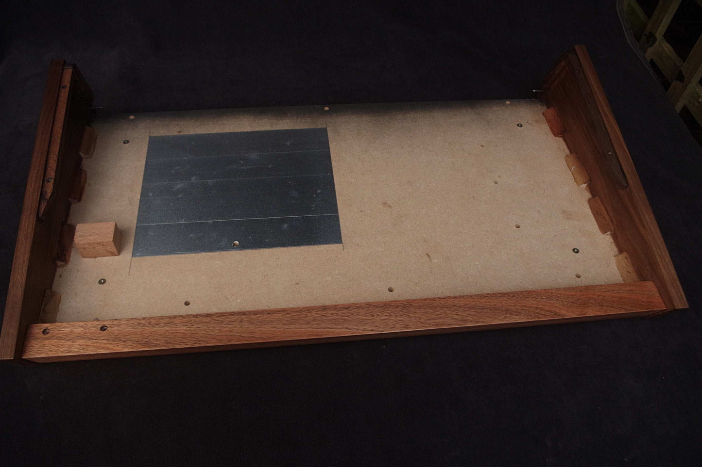 Korg Monopoly Wooden Case Analog Synthesizer American Walnut Wood