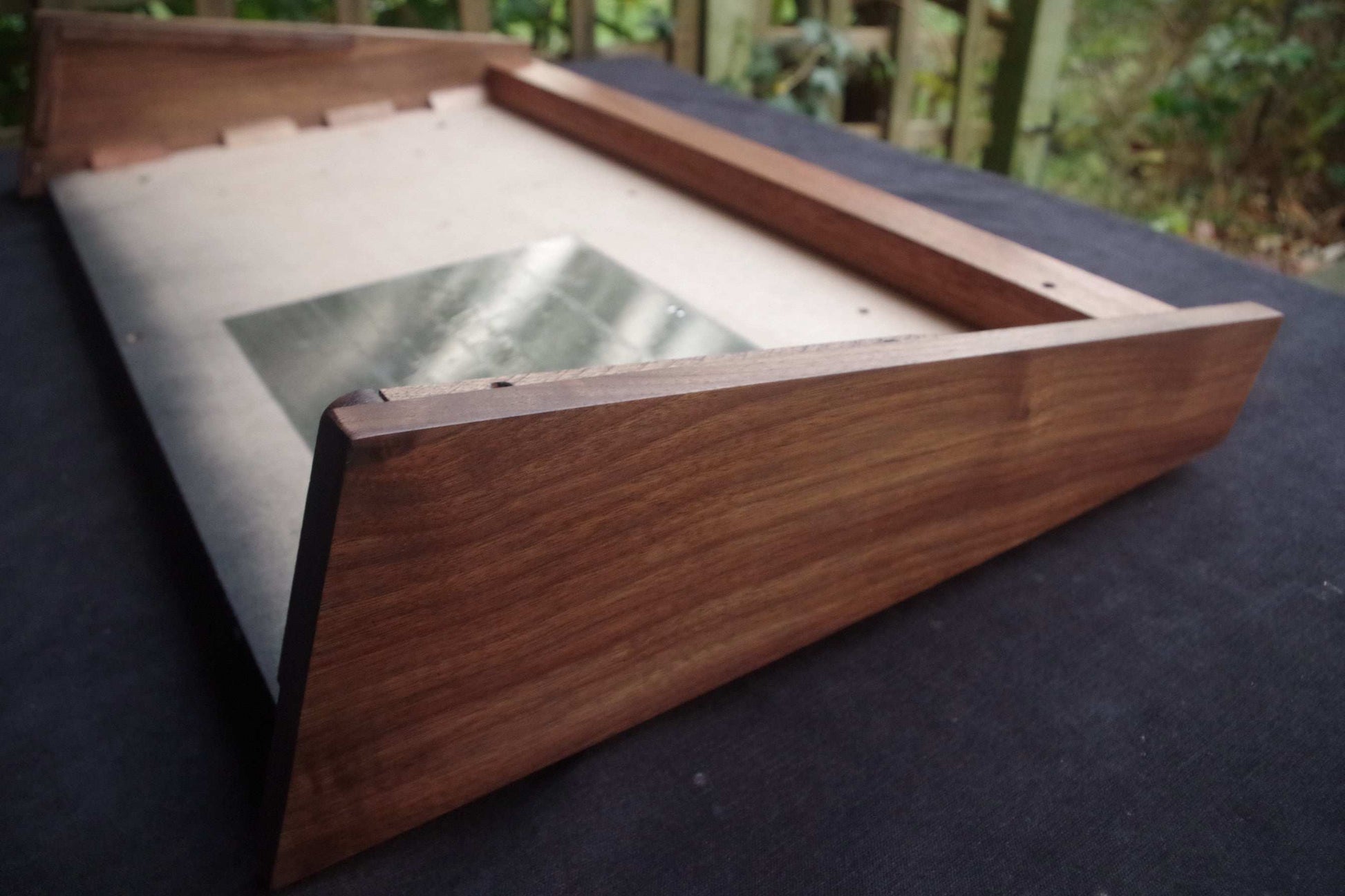 Korg Monopoly Wooden Case Analog Synthesizer American Walnut Wood