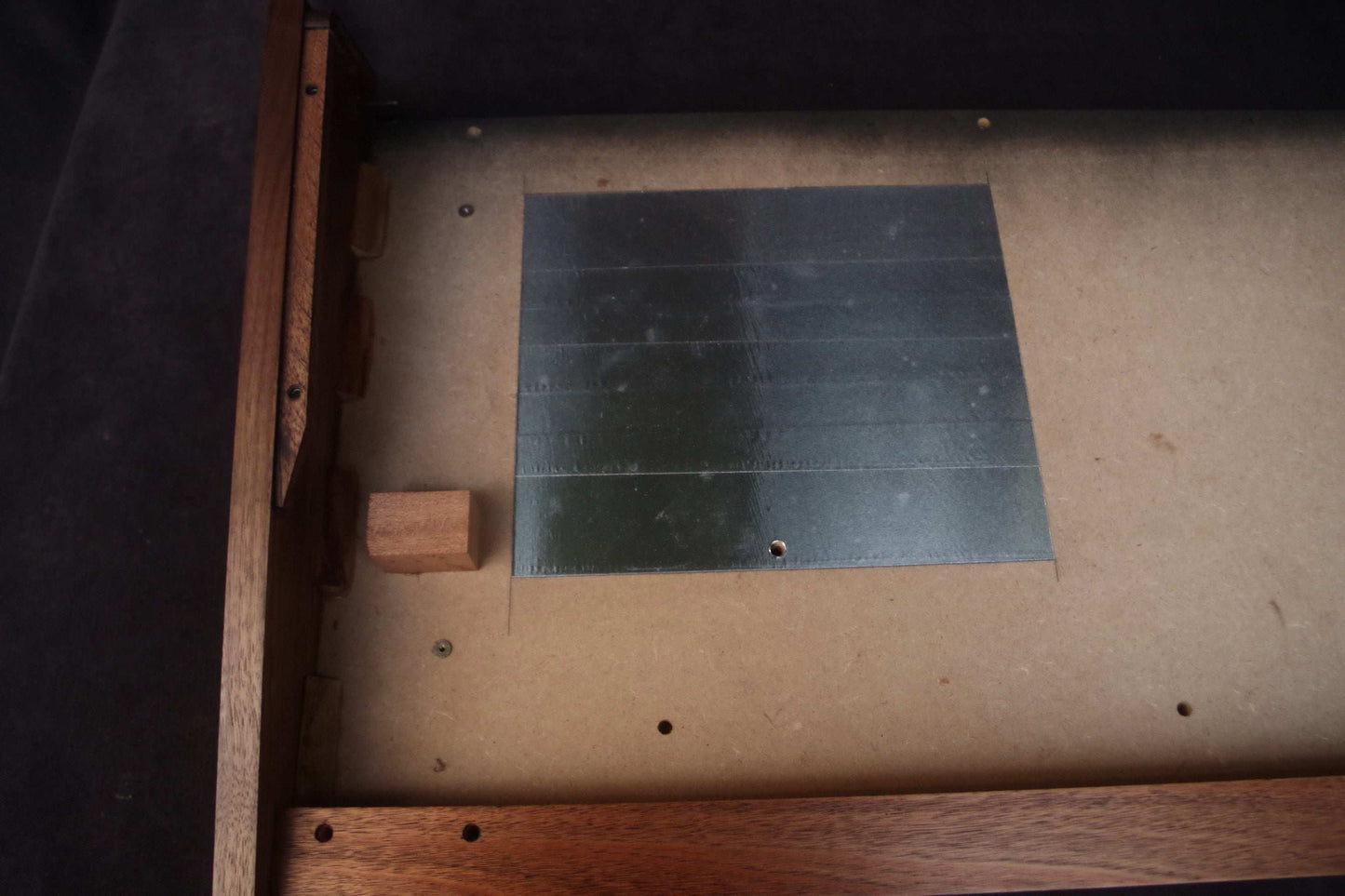 Korg Monopoly Wooden Case Analog Synthesizer American Walnut Wood