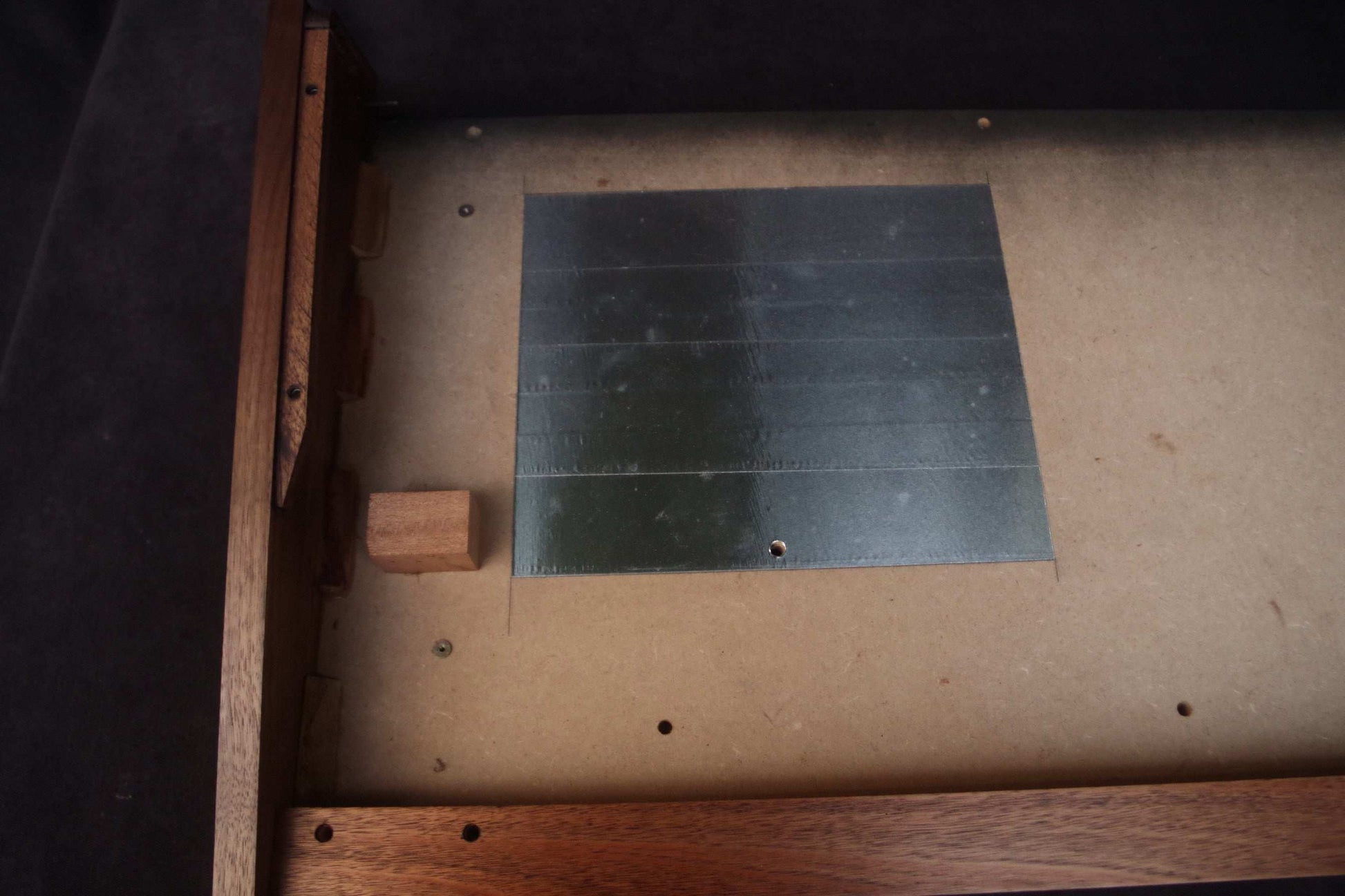 Korg Monopoly Wooden Case Analog Synthesizer American Walnut Wood