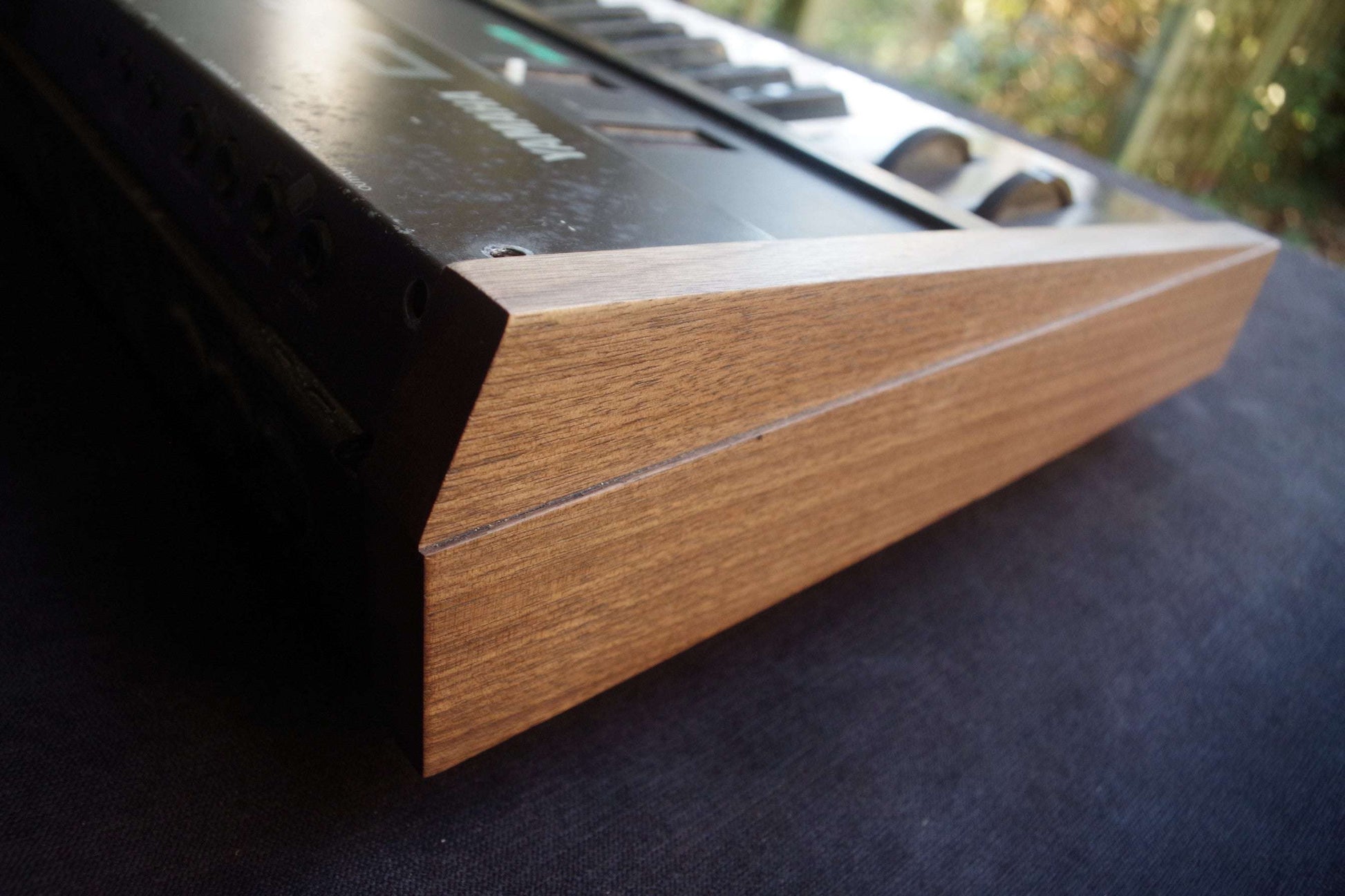 Wood ends for Yamaha DX7 DX9 synthesizer Side panels End caps