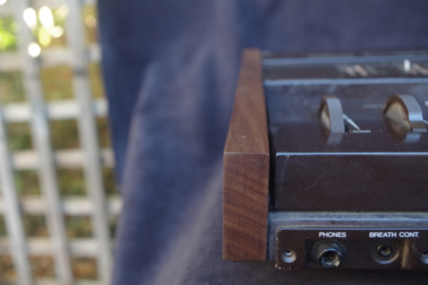 Wood ends for Yamaha DX7 DX9 synthesizer Side panels End caps