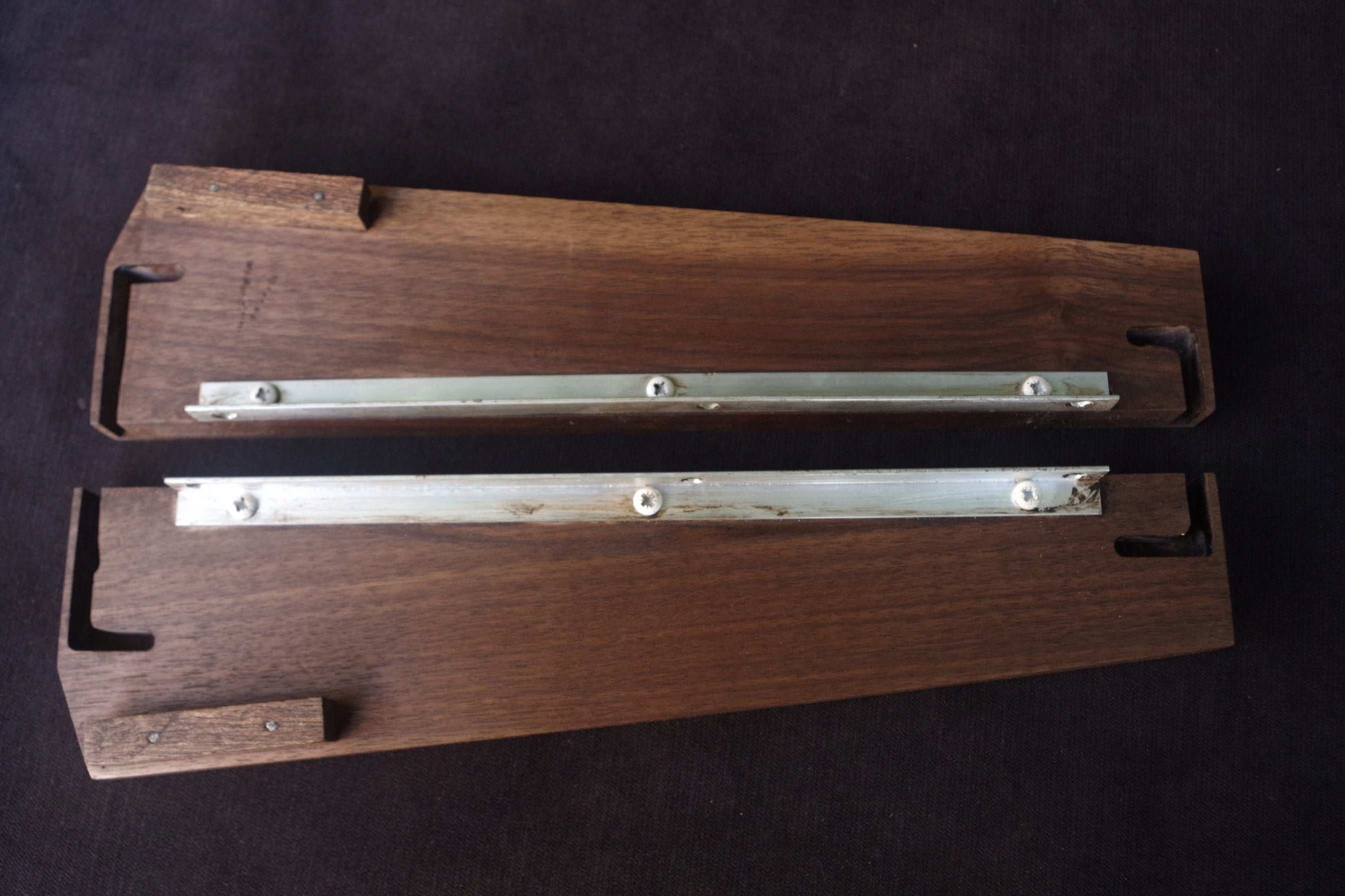 Wood ends for Yamaha DX7 DX9 synthesizer Side panels End caps