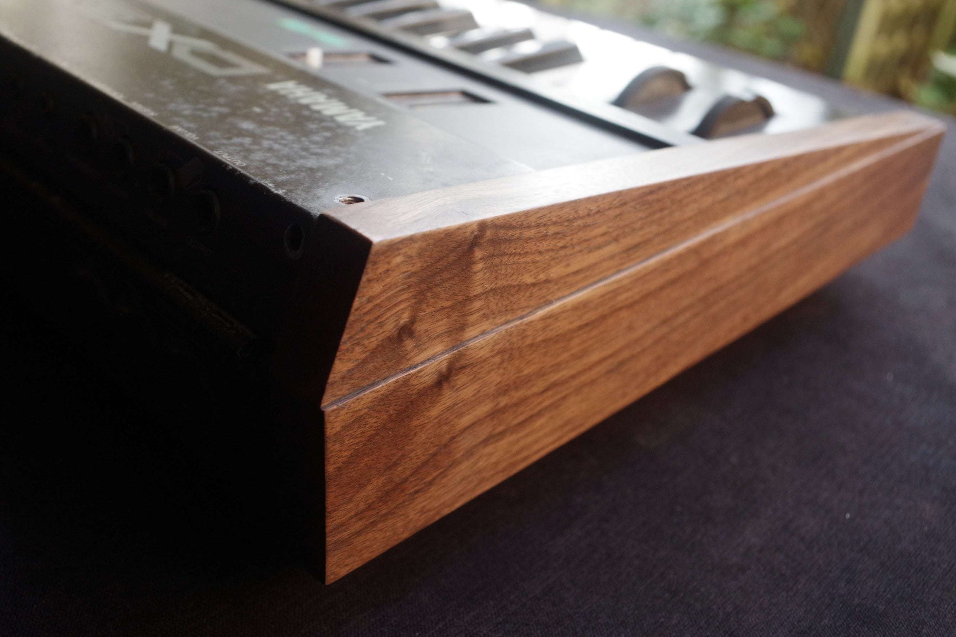 Wood ends for Yamaha DX7 DX9 synthesizer Side panels End caps