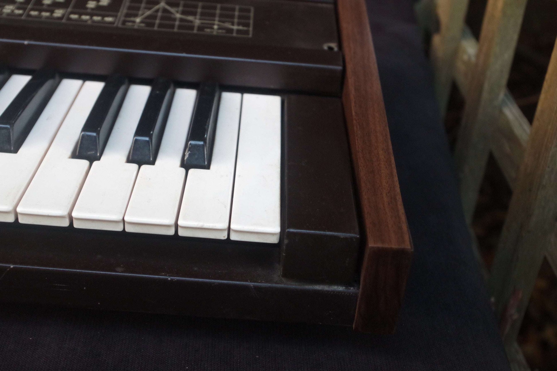 Wood ends for Yamaha DX7 DX9 synthesizer Side panels End caps