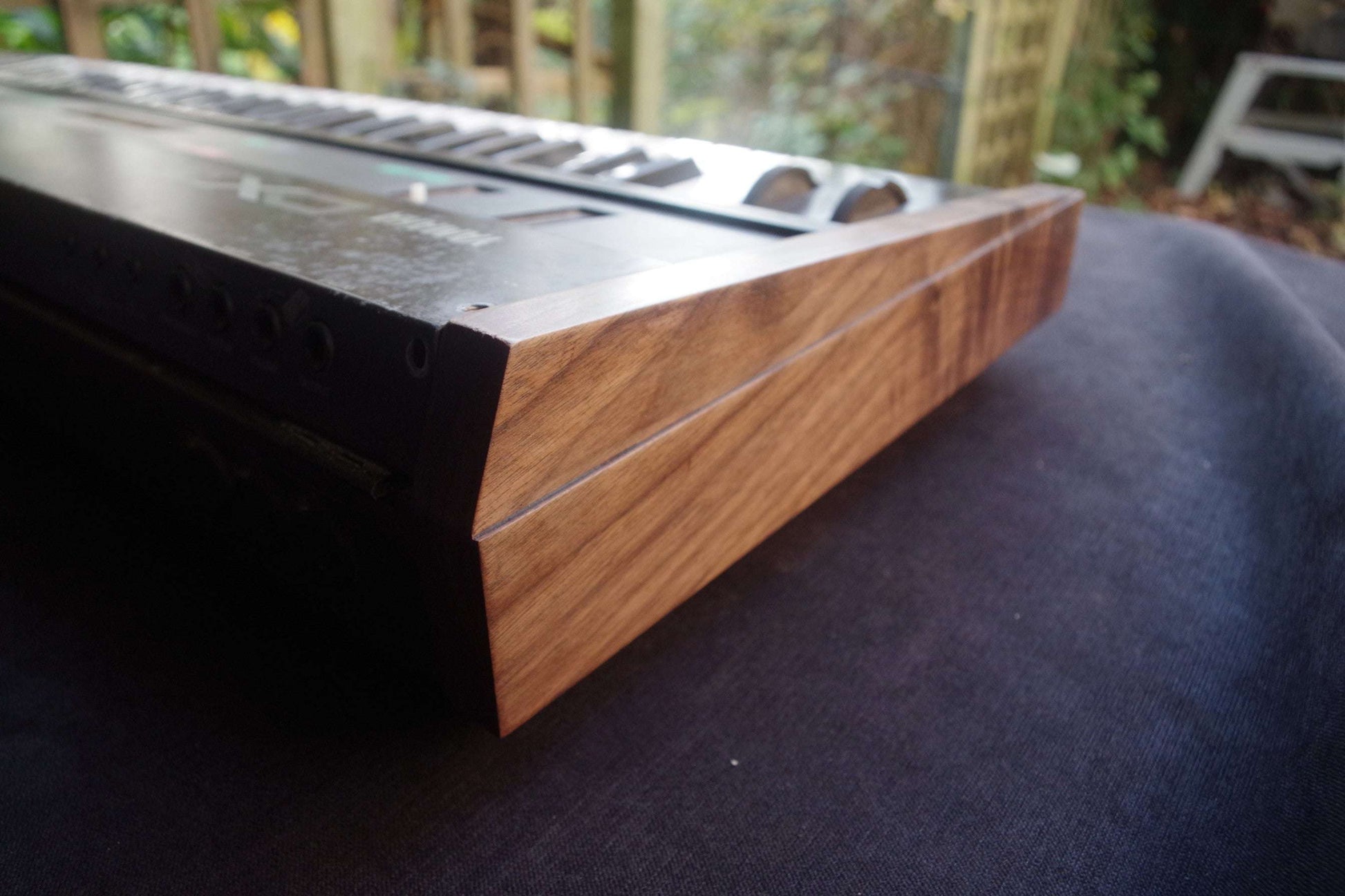 Wood ends for Yamaha DX7 DX9 synthesizer Side panels End caps