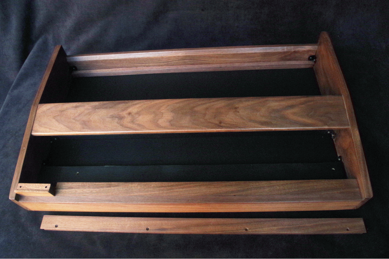 Vintage Moog Minimoog Model D Wooden Case – American Walnut Side Panels – Handcrafted Synth Upgrade