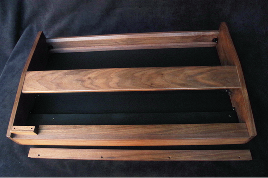 Vintage Moog Minimoog Model D Wooden Case – American Walnut Side Panels – Handcrafted Synth Upgrade