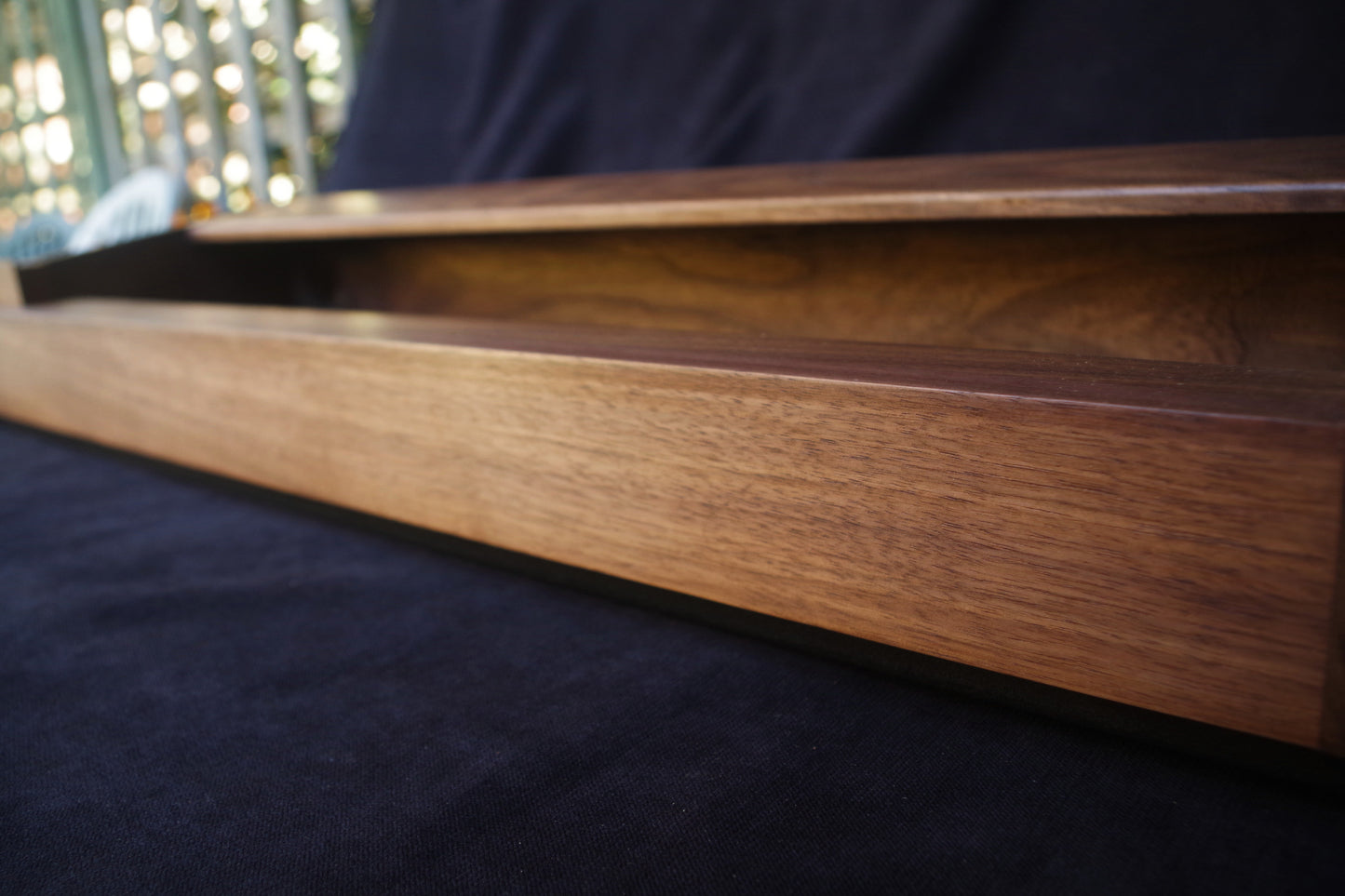 Vintage Moog Minimoog Model D Wooden Case – American Walnut Side Panels – Handcrafted Synth Upgrade