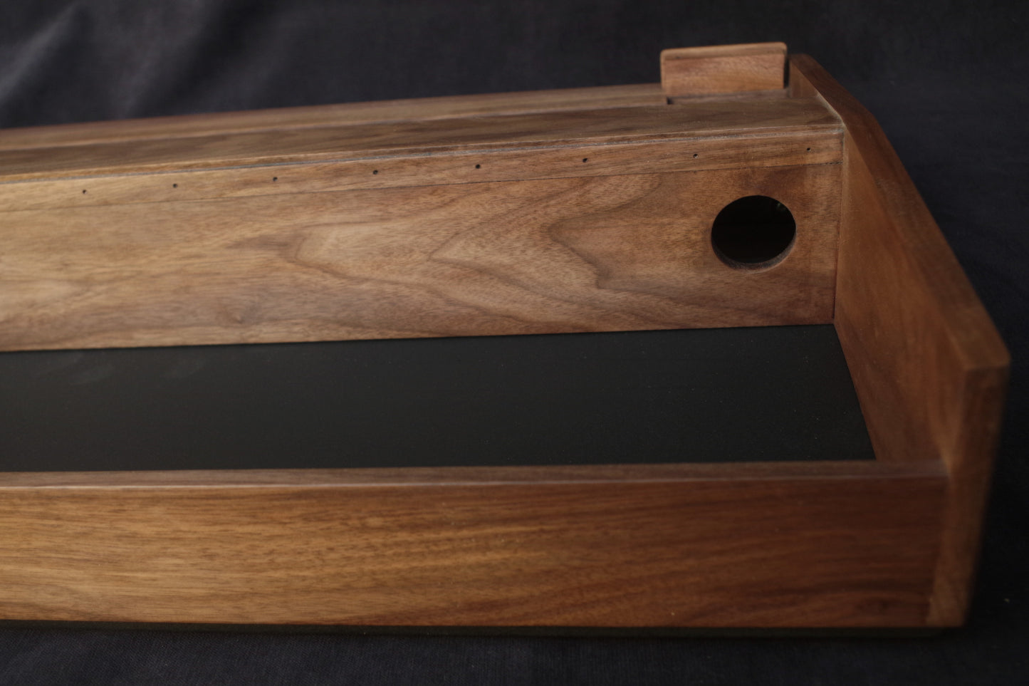 Vintage Moog Minimoog Model D Wooden Case – American Walnut Side Panels – Handcrafted Synth Upgrade