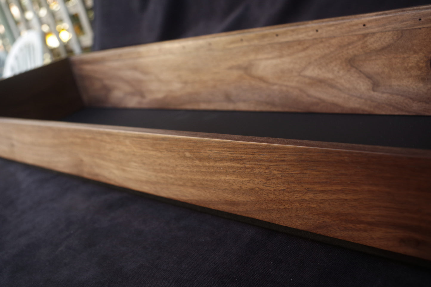 Vintage Moog Minimoog Model D Wooden Case – American Walnut Side Panels – Handcrafted Synth Upgrade