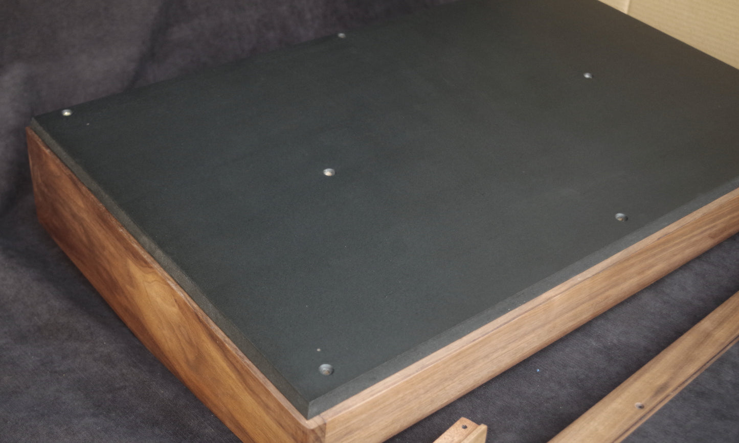 Vintage Moog Minimoog Model D Wooden Case – American Walnut Side Panels – Handcrafted Synth Upgrade