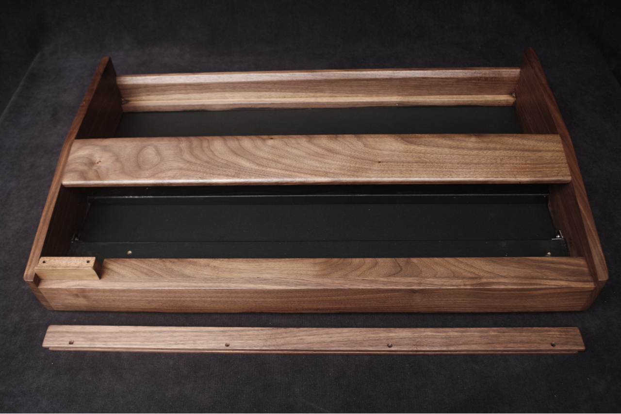 Vintage Moog Minimoog Model D Wooden Case – American Walnut – Handcrafted Synth Upgrade